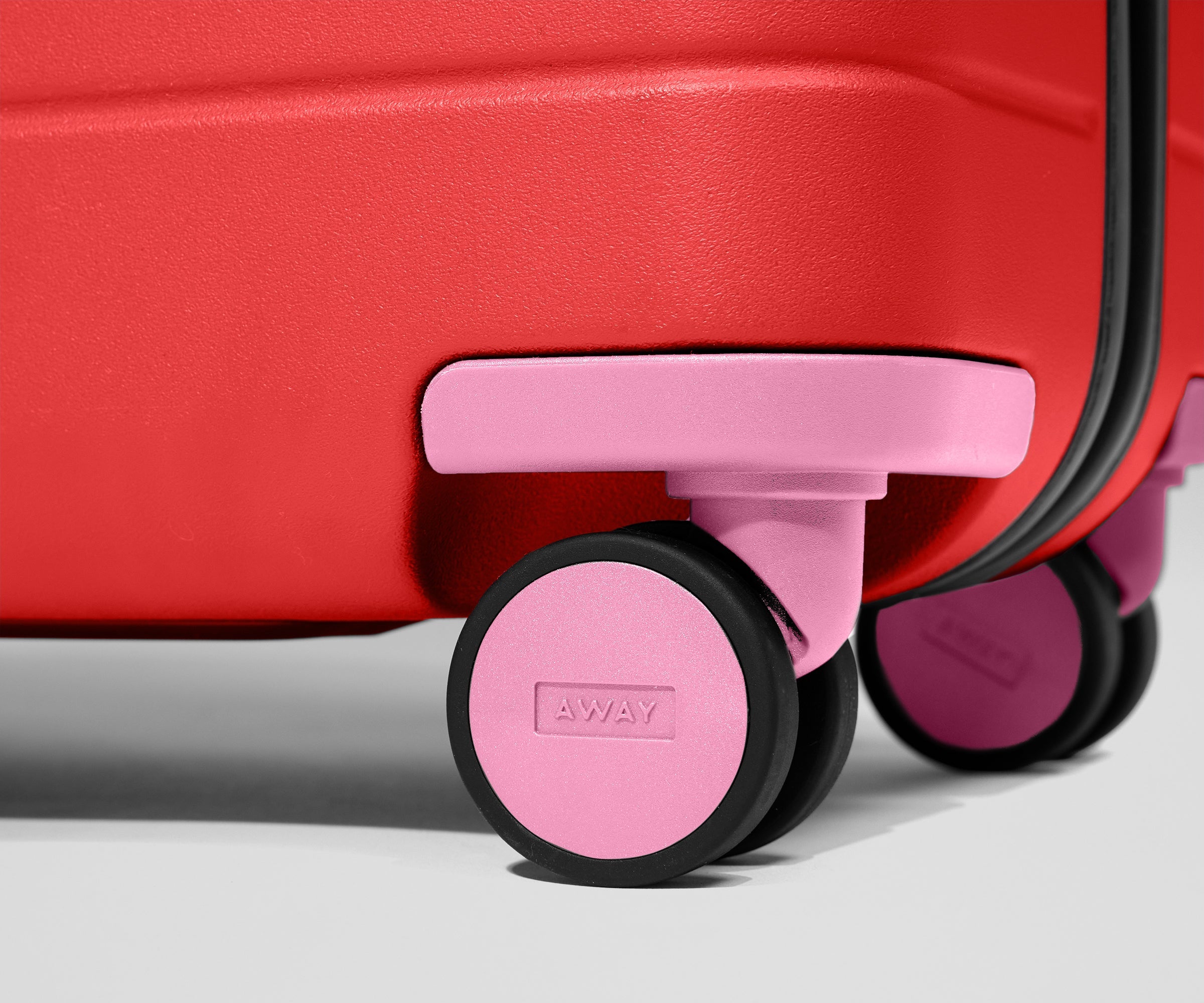 Custom Checked Wheel Set in Peony Pink