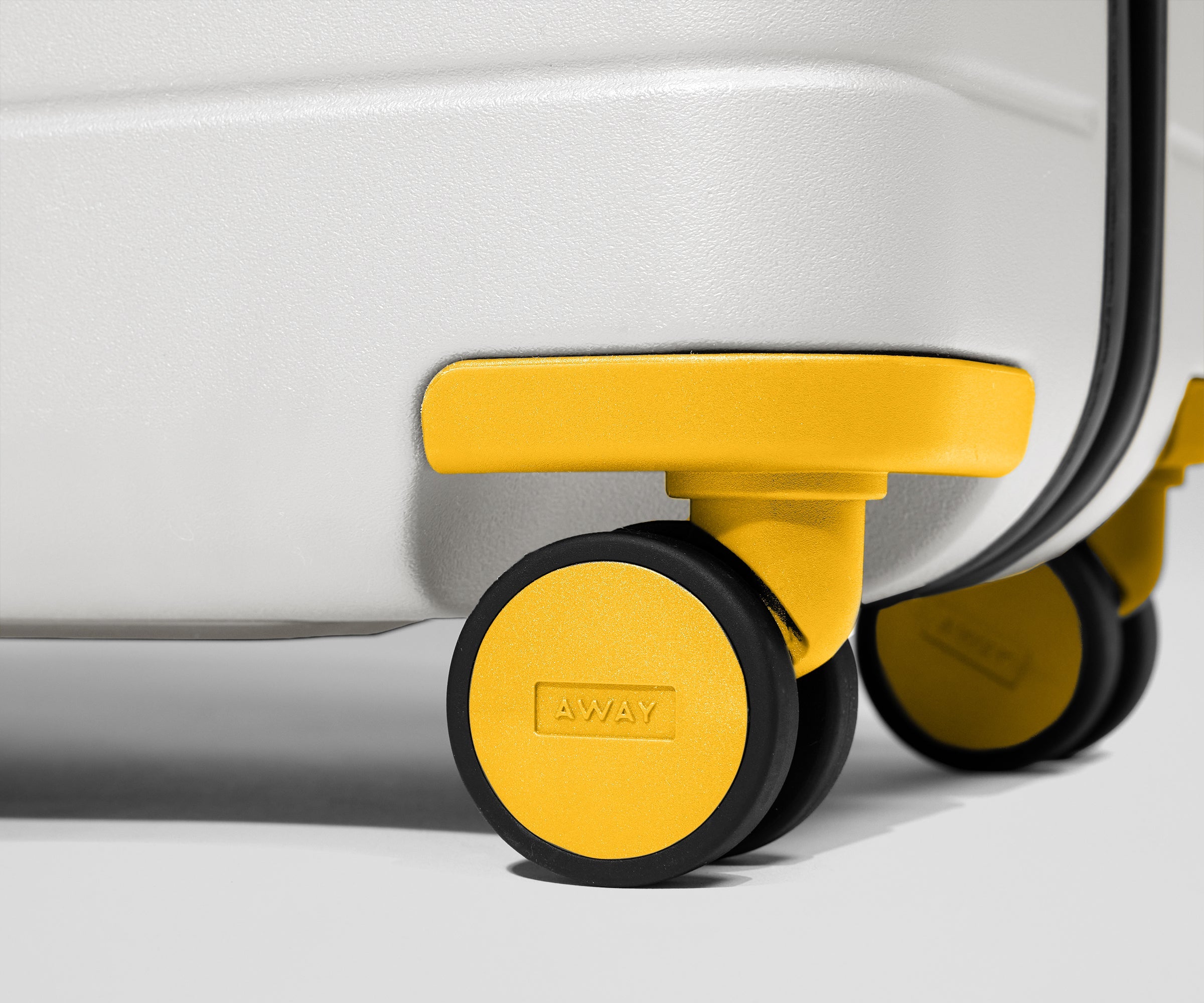 Custom Checked Wheel Set in Marigold Yellow