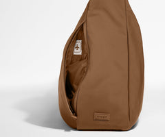 Featherlight Crossbody in Amaro Brown