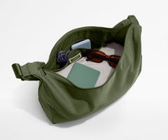 Featherlight Crossbody in Olive Green