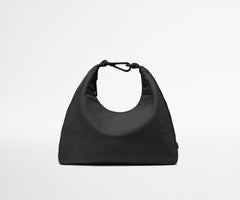 Featherlight Duo Crossbody in Jet Black