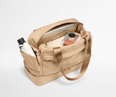 Featherlight Overnight Bag in Camel Brown
