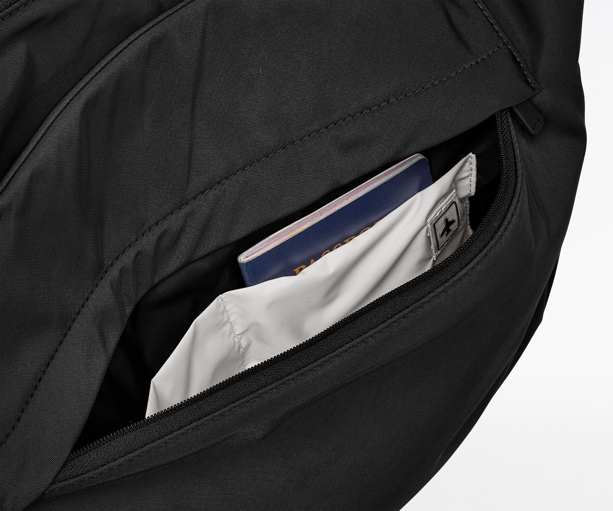 Featherlight Tote in Jet Black