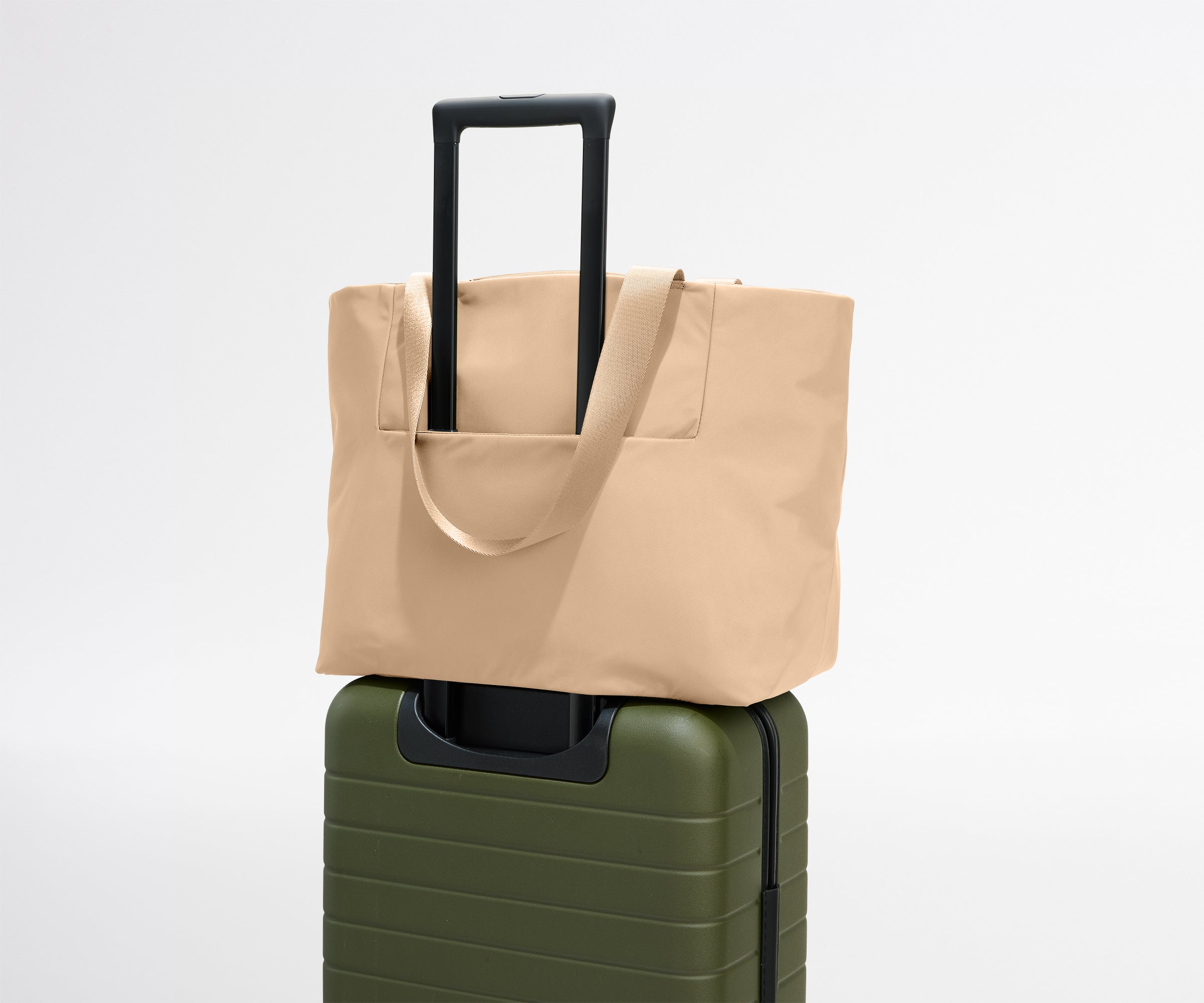 Featherlight Tote in Camel Brown