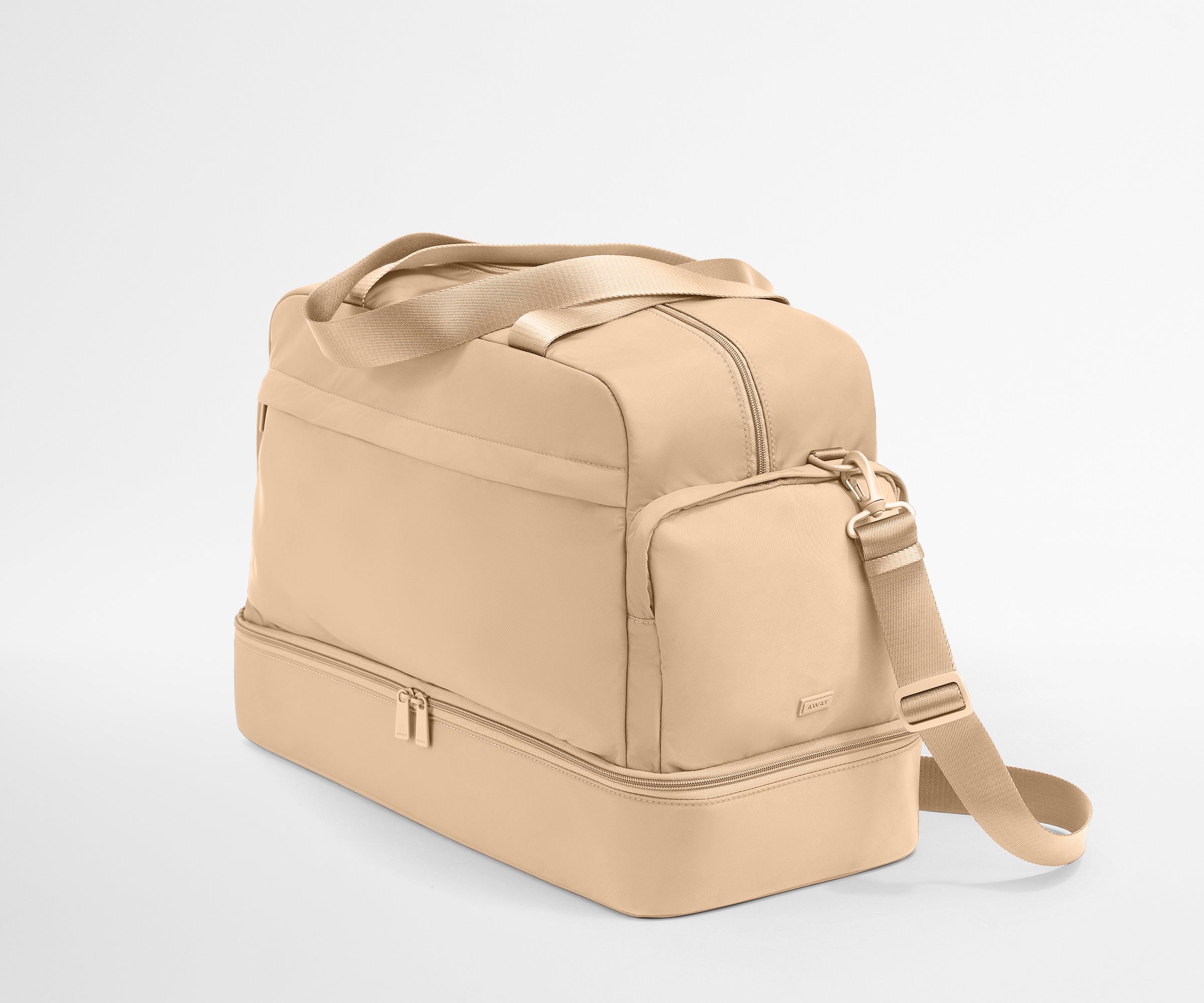 Featherlight Weekender in Camel Brown