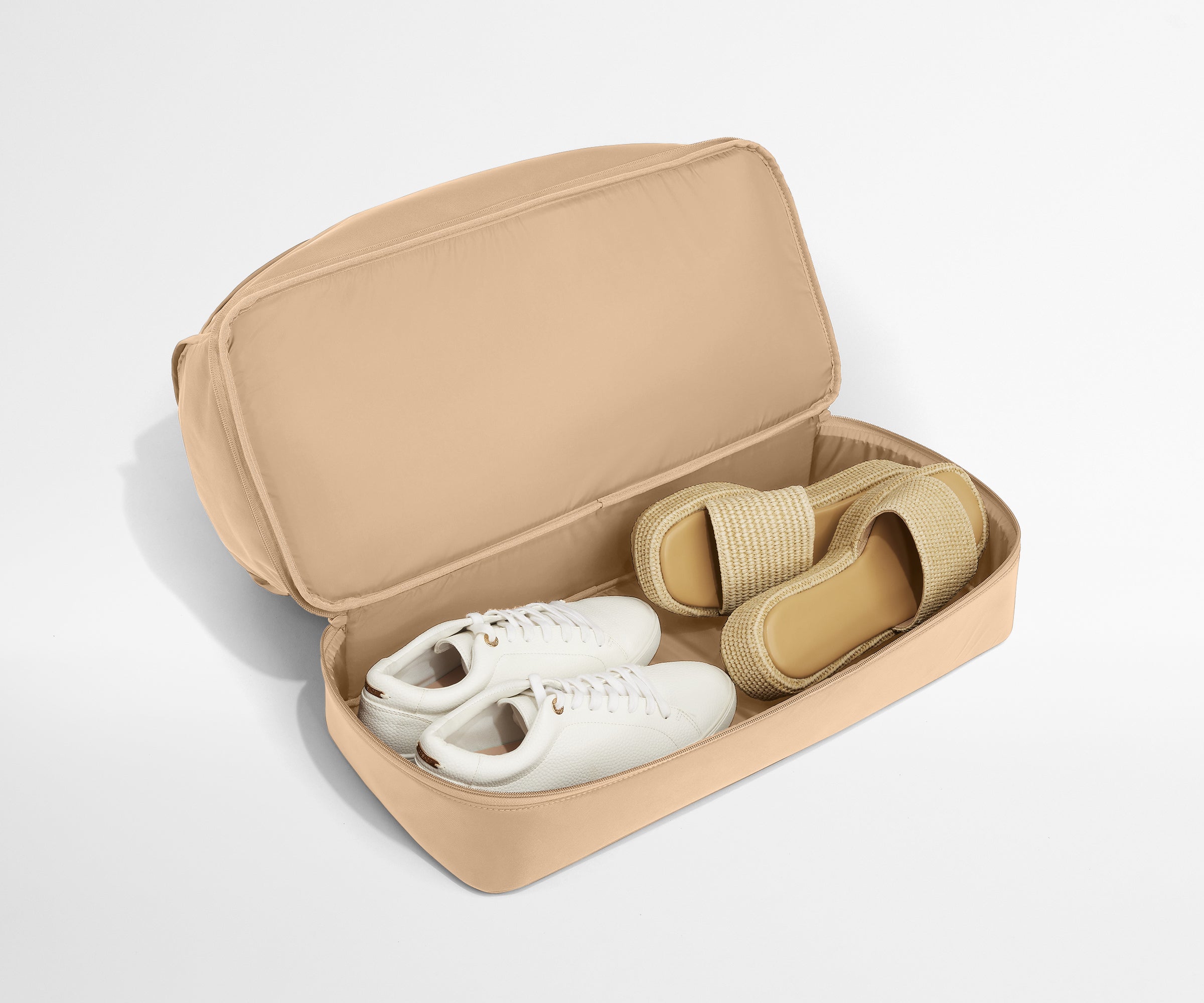 Featherlight Weekender in Camel Brown