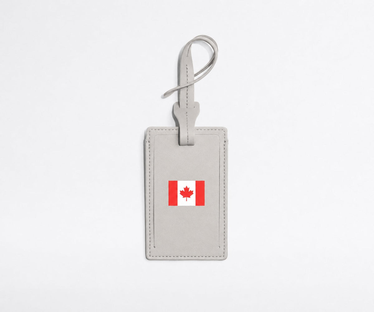 Match Day Luggage Tag in Canada (Flag)
