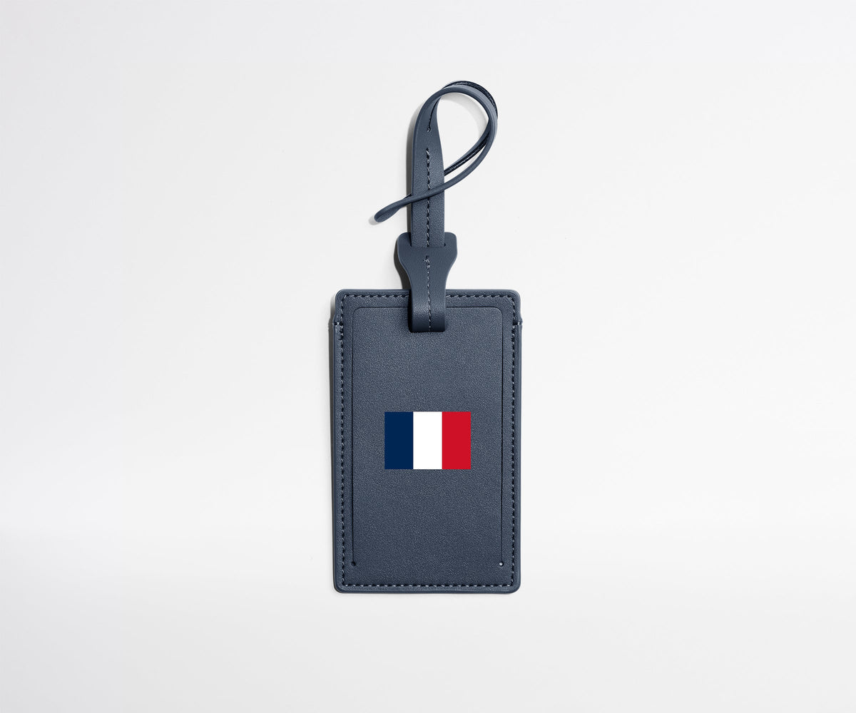 Match Day Luggage Tag in France (Flag)