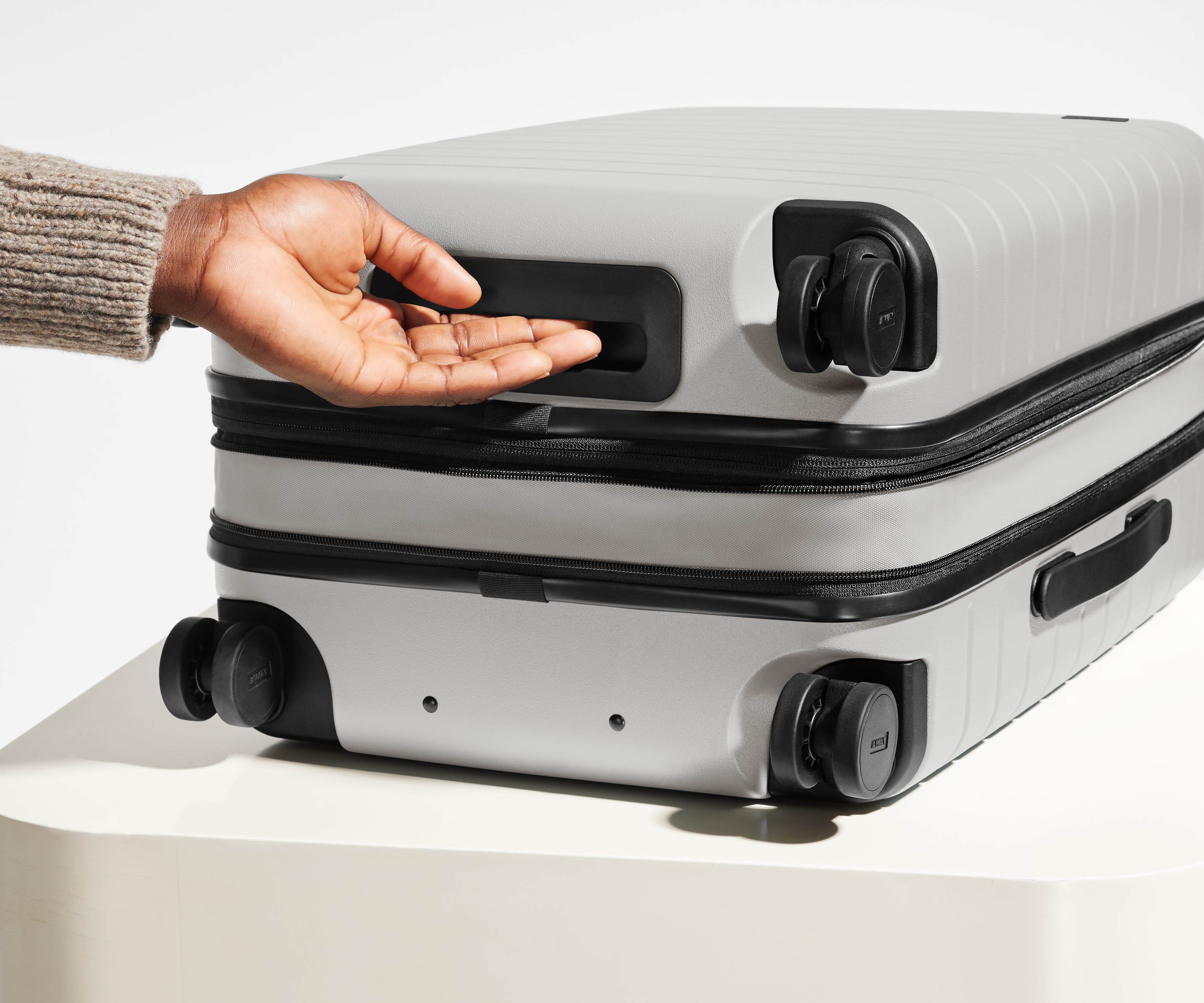 The Carry-On Flex in Cloud Gray