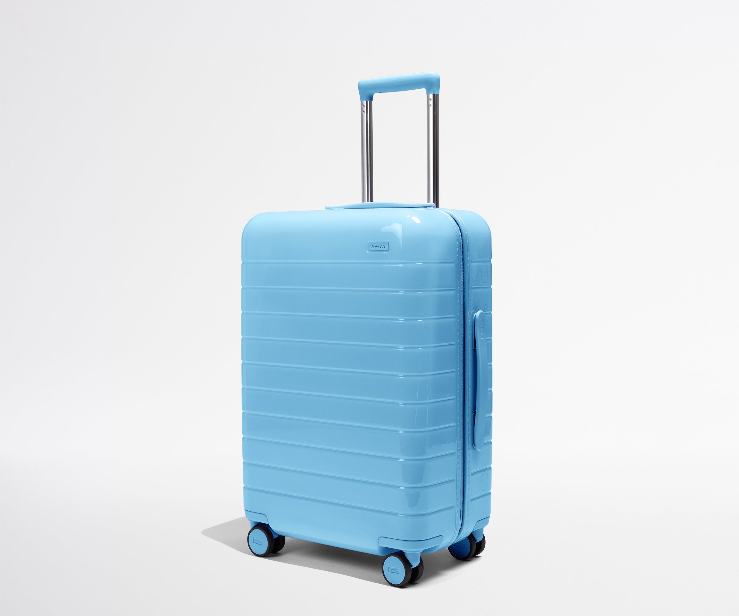 The Bigger Carry-On in Glazed Opal Blue