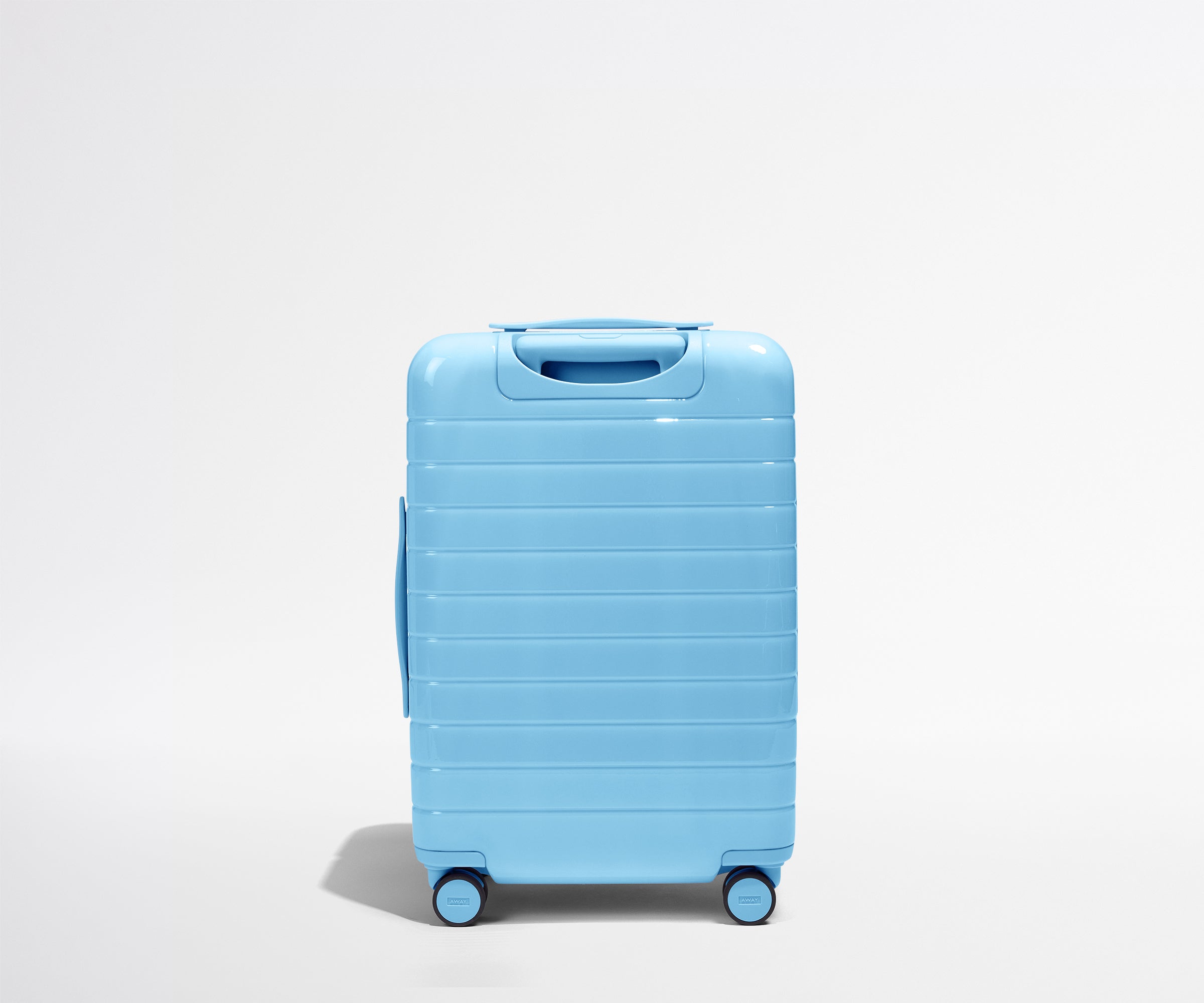 The Bigger Carry-On in Glazed Opal Blue