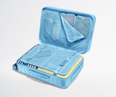 The Bigger Carry-On in Glazed Opal Blue