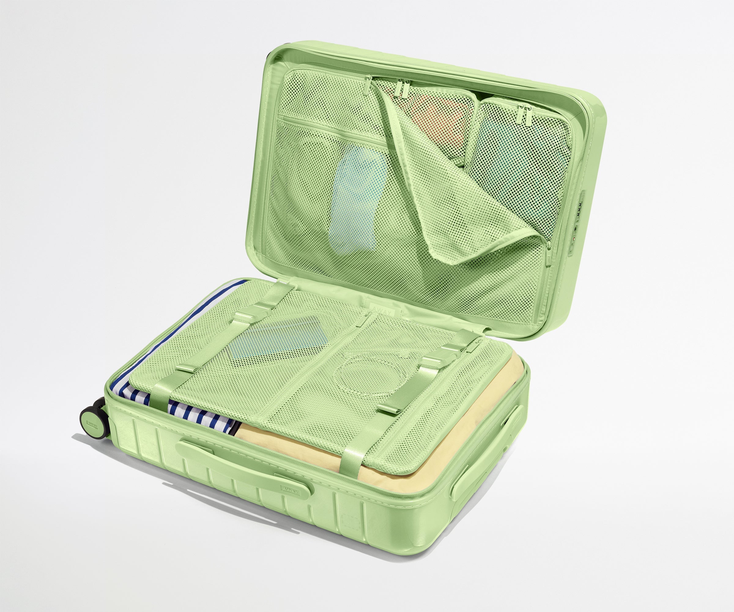 The Carry-On in Glazed Matcha Milk Green