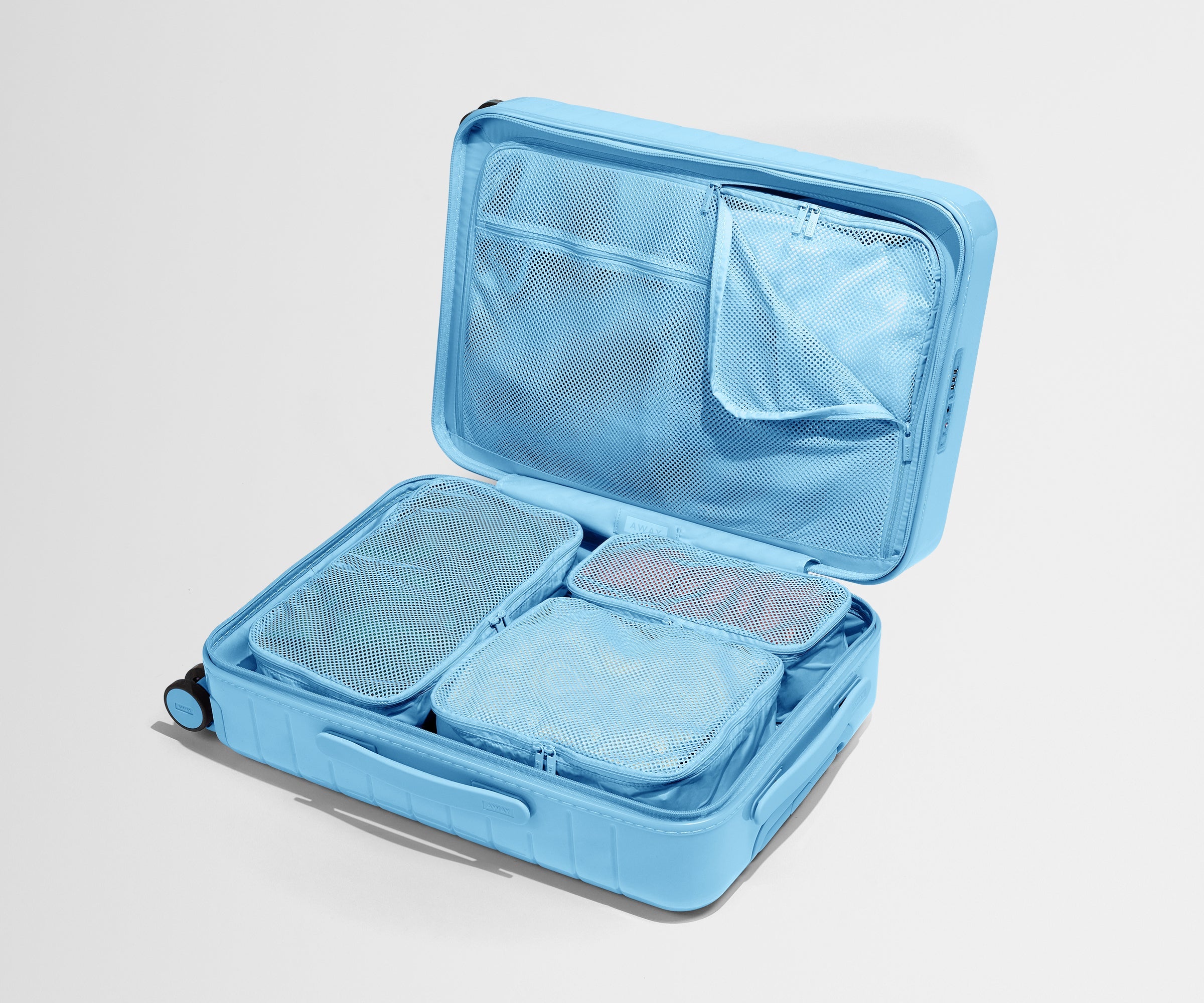 Insider Packing Cubes (Set of 4) in Opal Blue