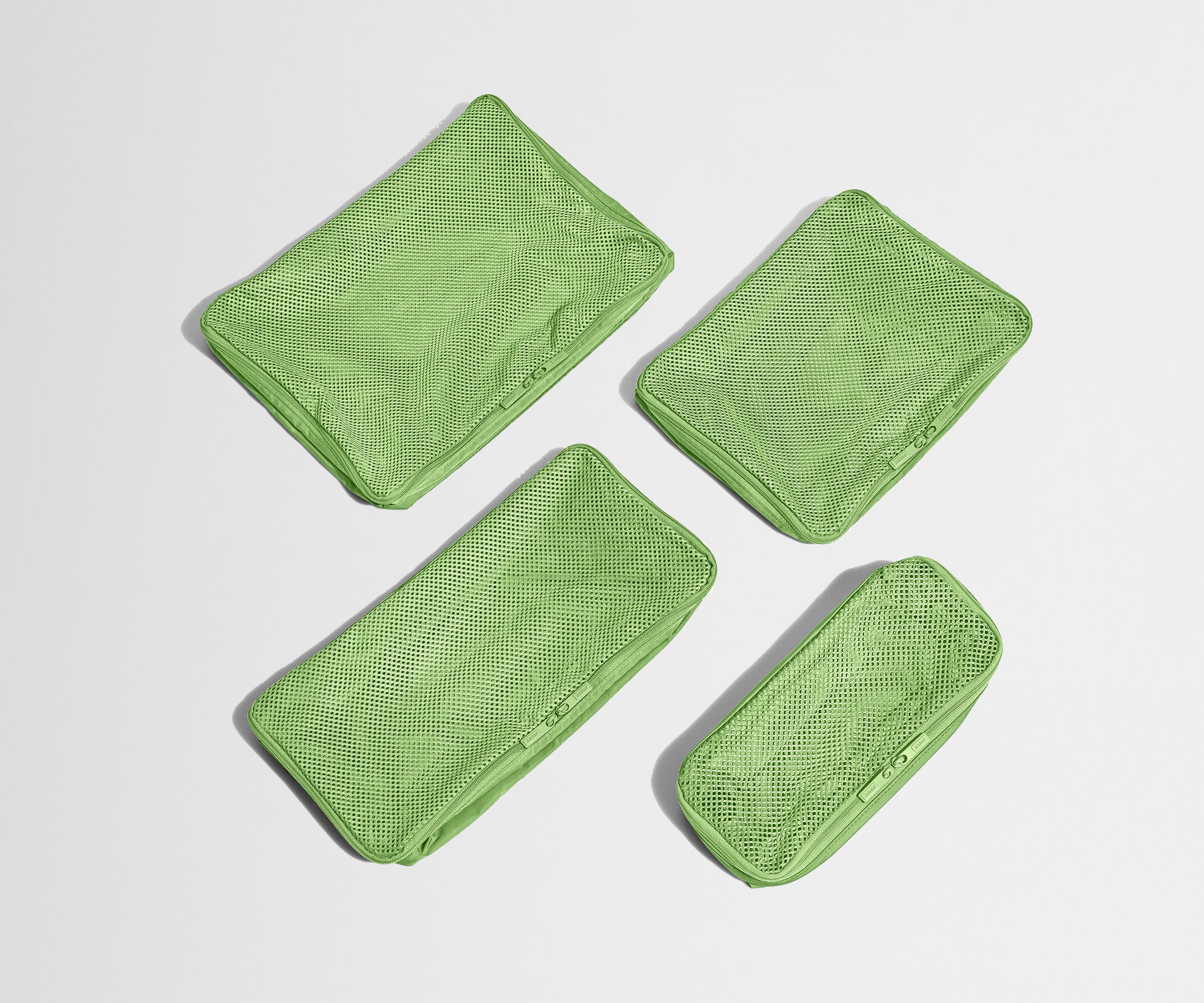 Insider Packing Cubes (Set of 4) in Matcha Milk Green
