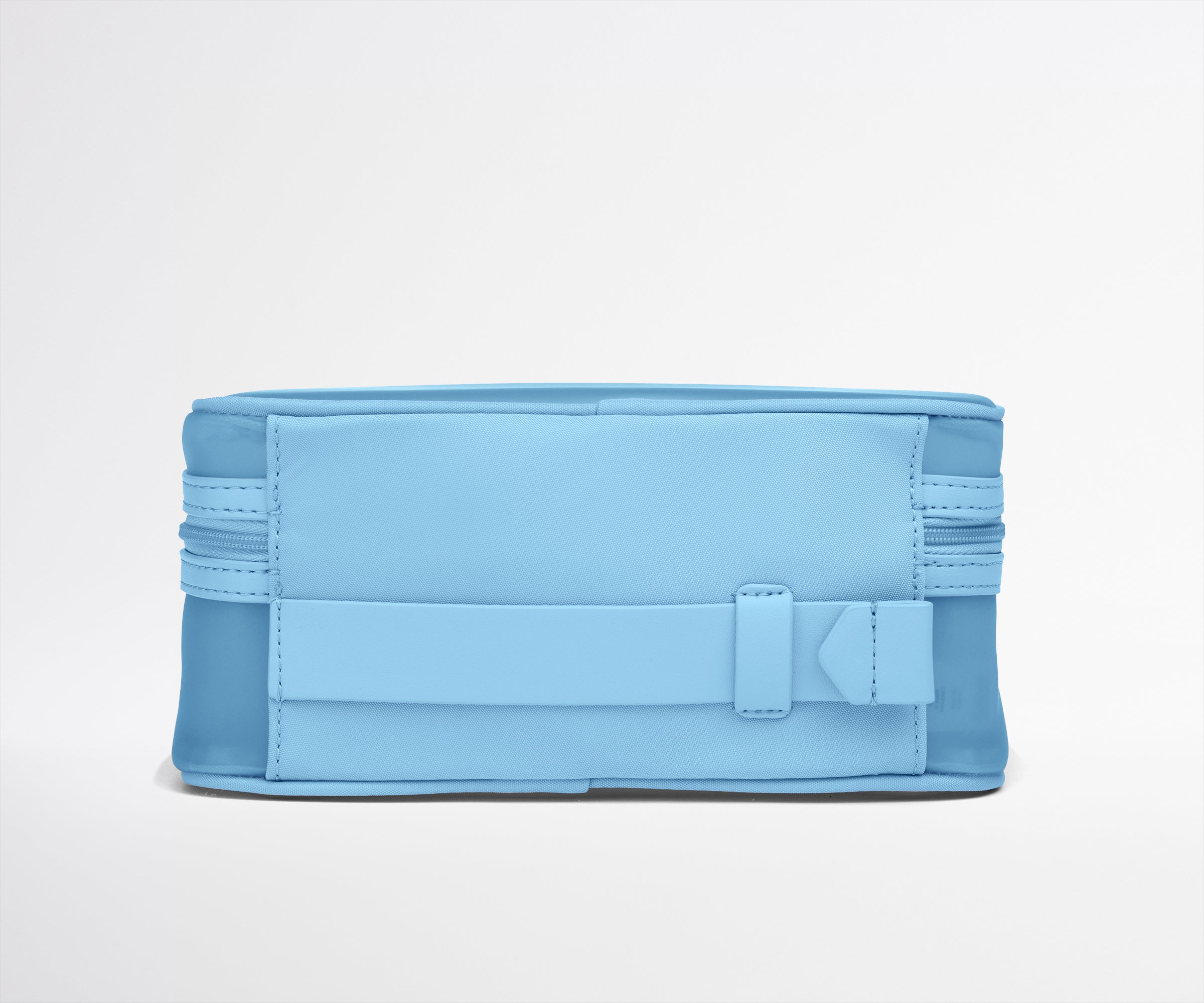 Clear Toiletry Bag in Opal Blue