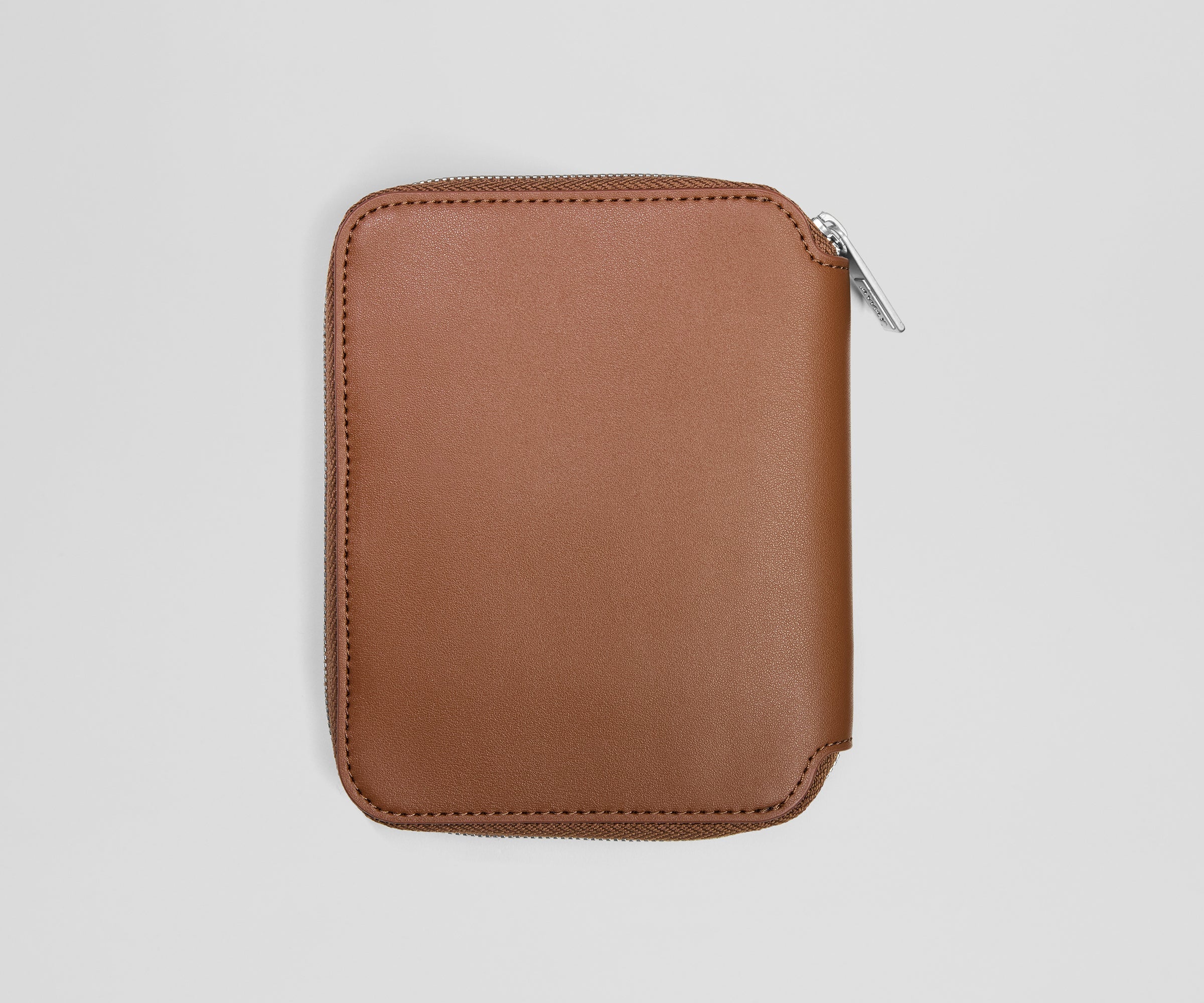Slim Jewelry Organizer in Saddle Brown