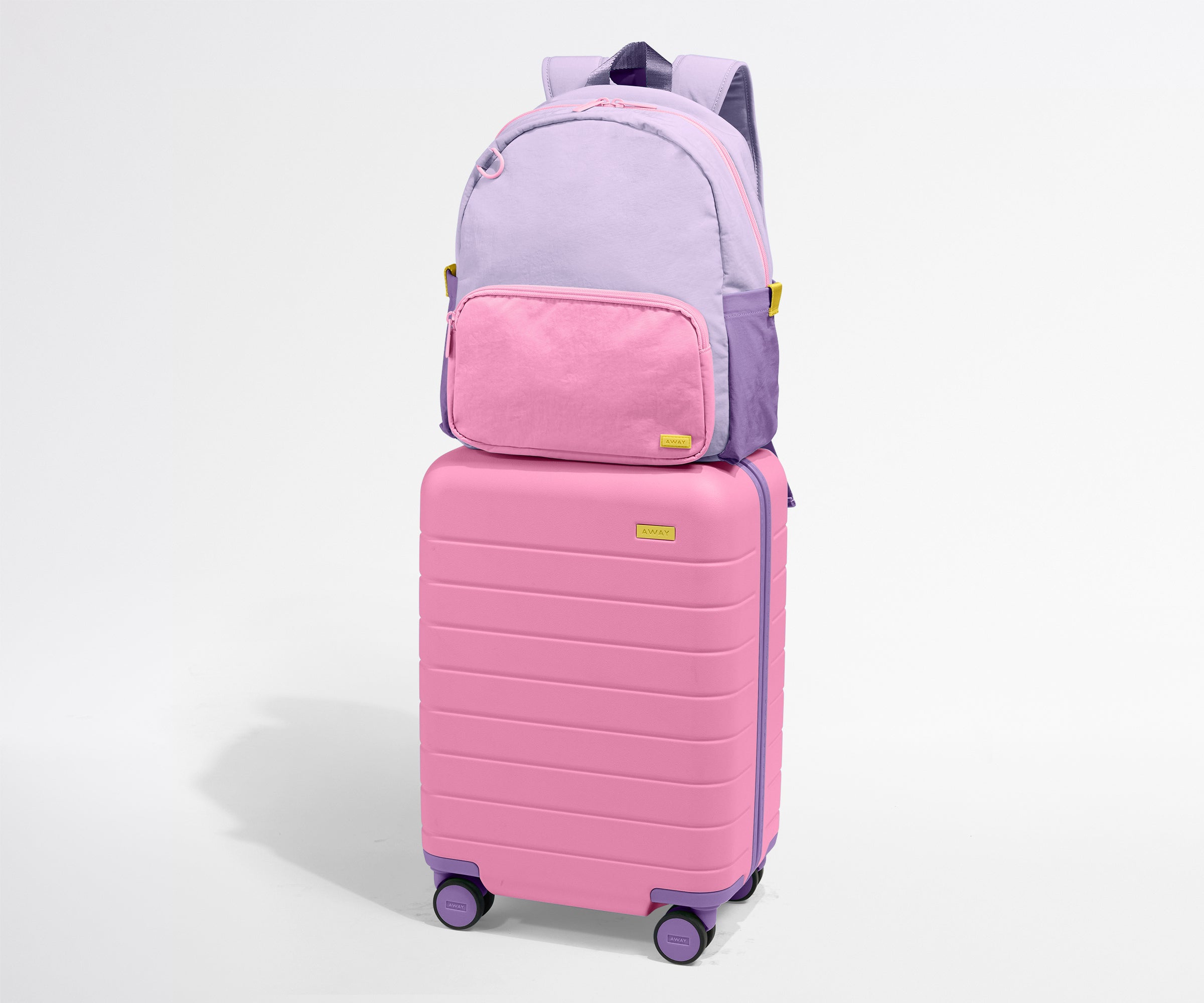 Kids Backpack in Butterfly Purple