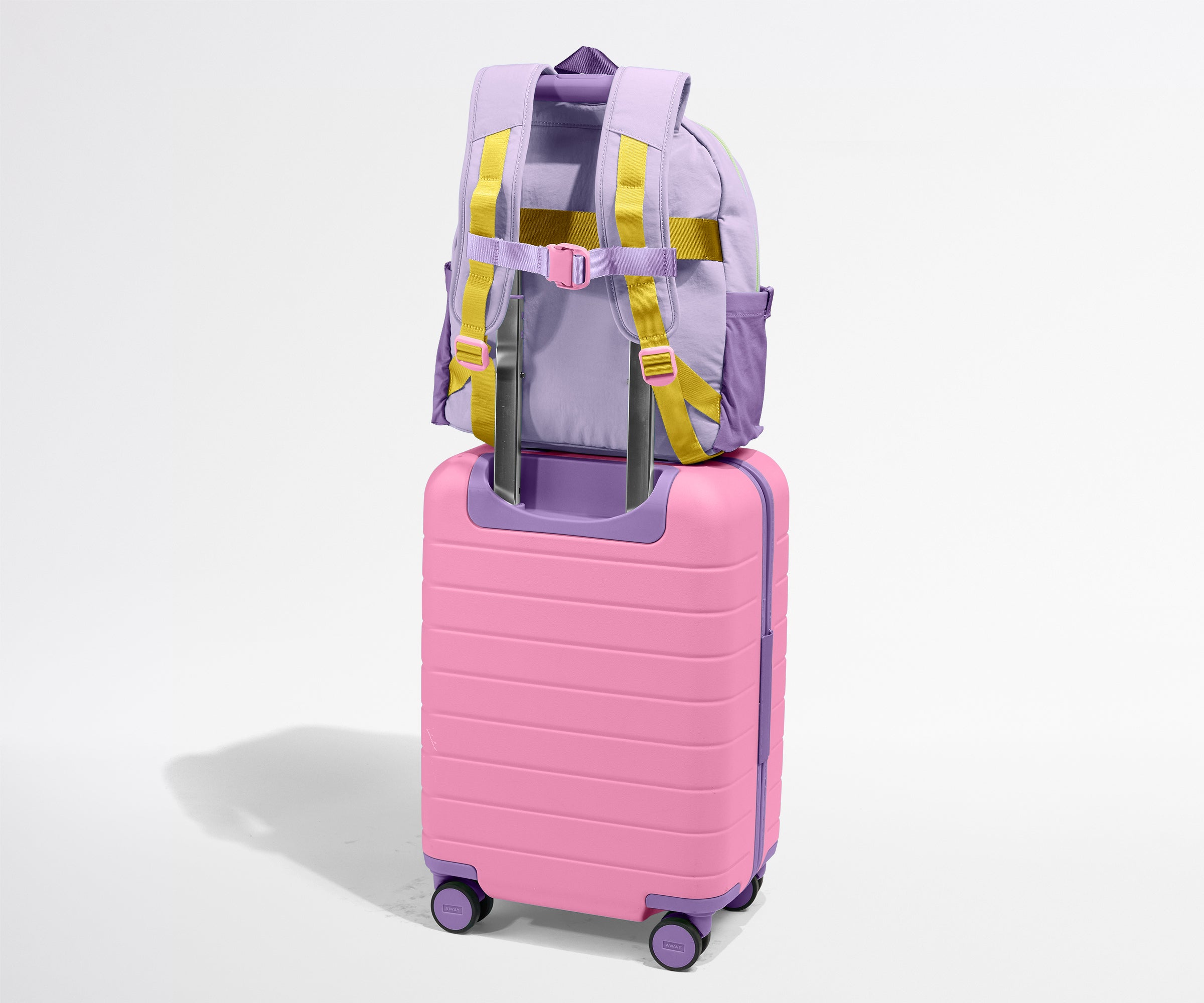 Kids Backpack in Butterfly Purple