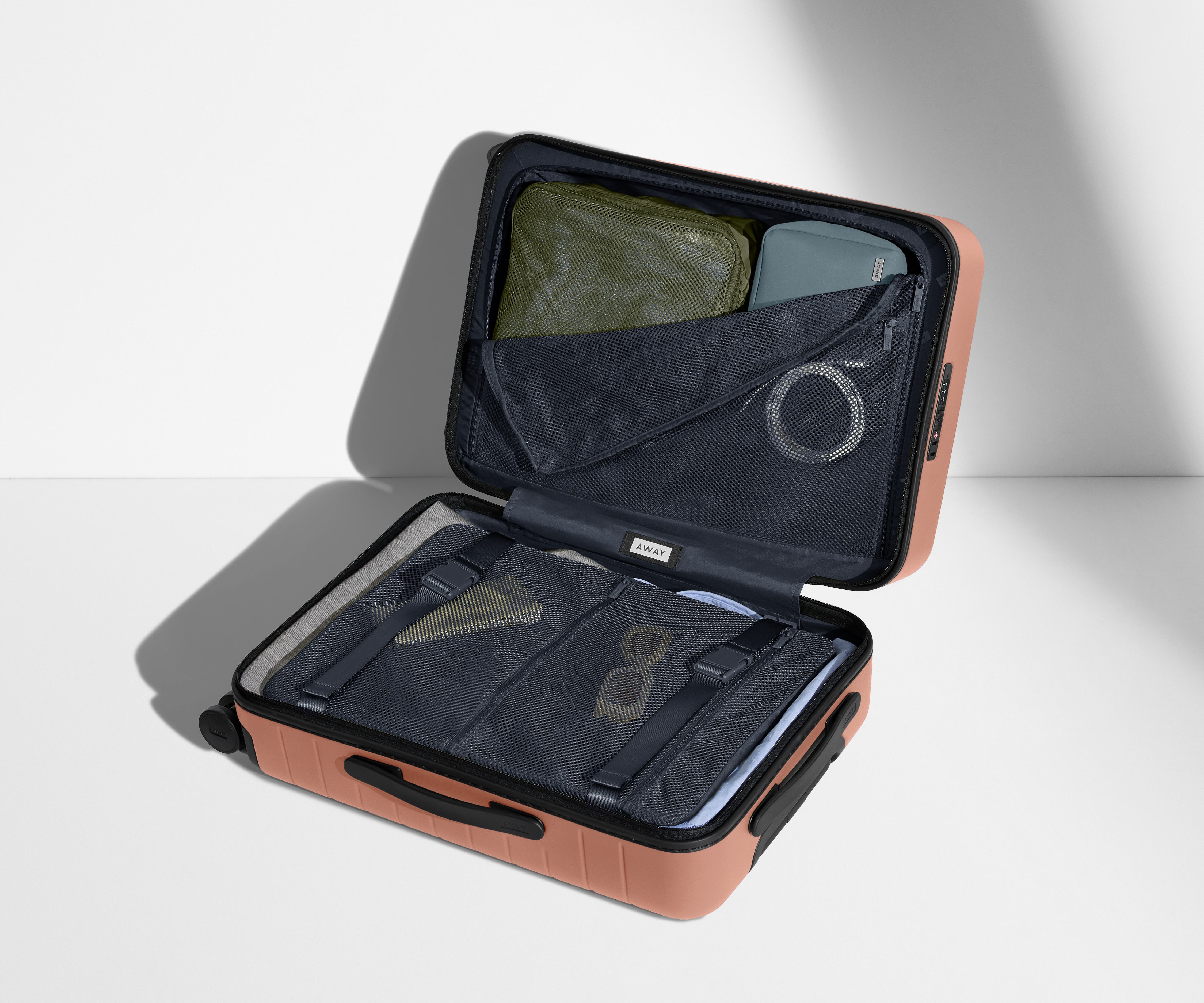 The Bigger Carry-On in Clay Pink