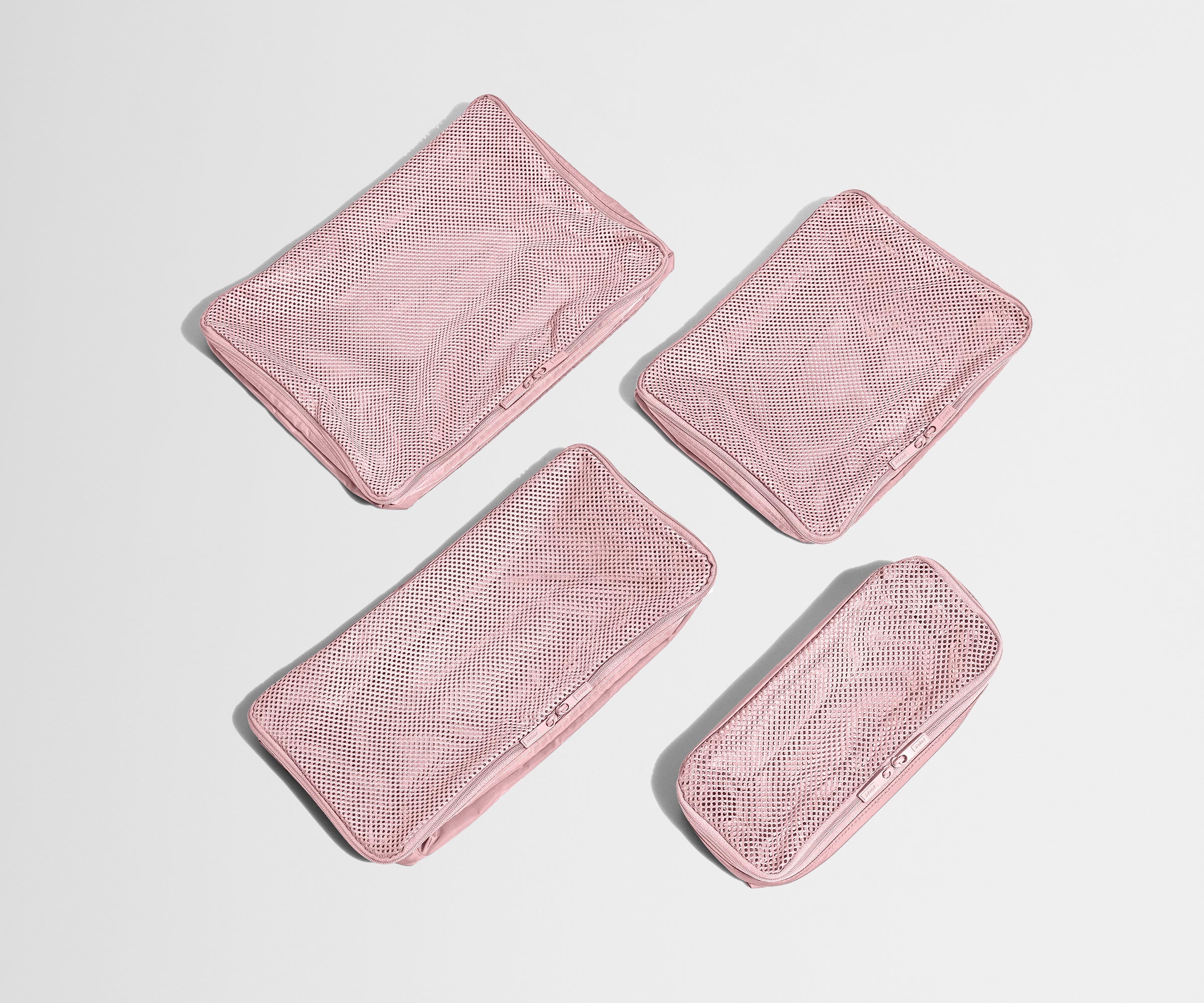 Insider Packing Cubes (Set of 4) in Blush Pink