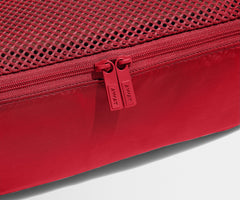 Insider Packing Cubes (Set of 4) in Cherry Red