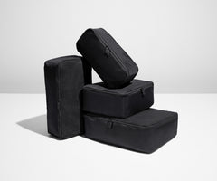 Insider Packing Cubes (Set of 4) in Jet Black