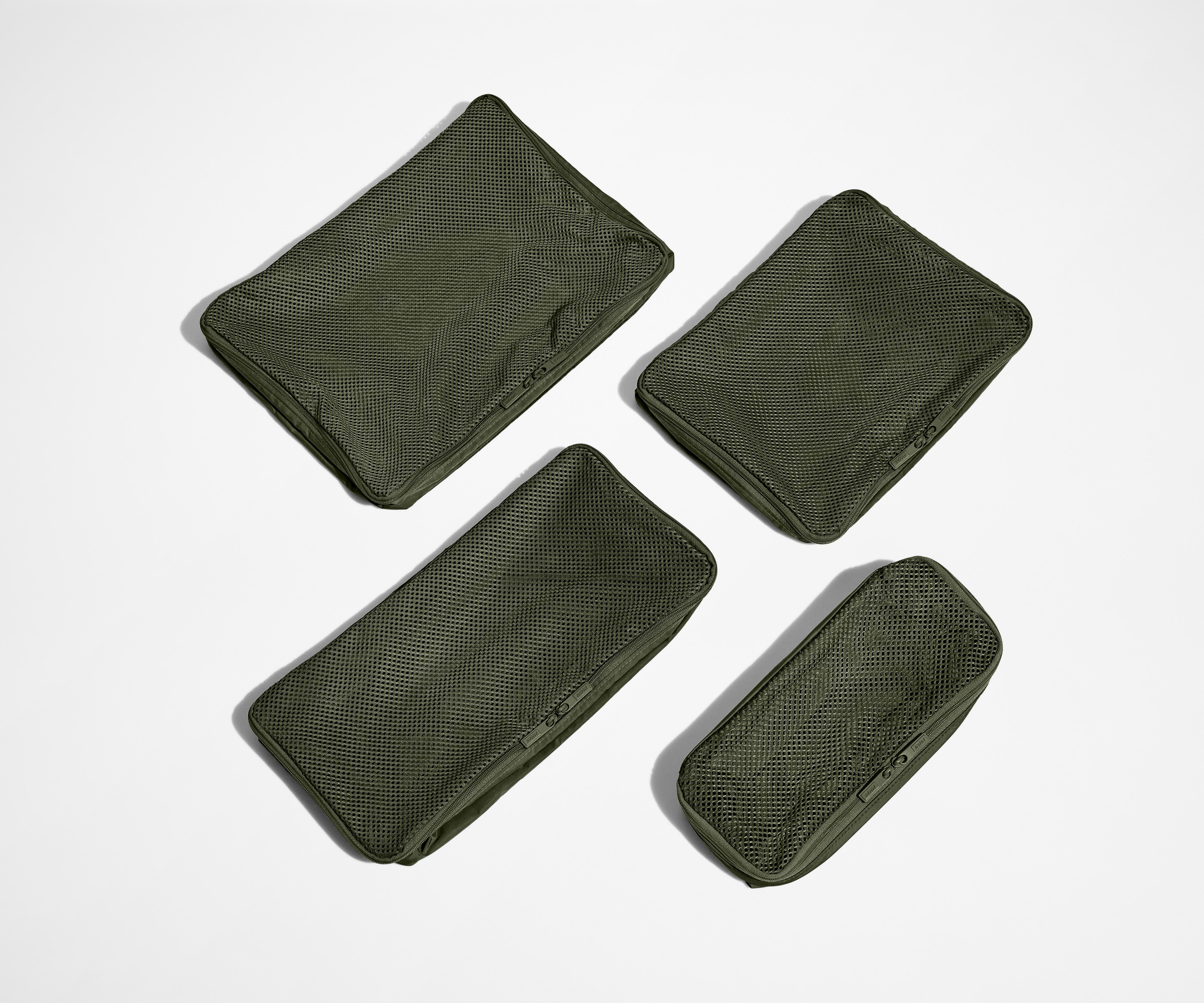 Insider Packing Cubes (Set of 4) in Olive Green