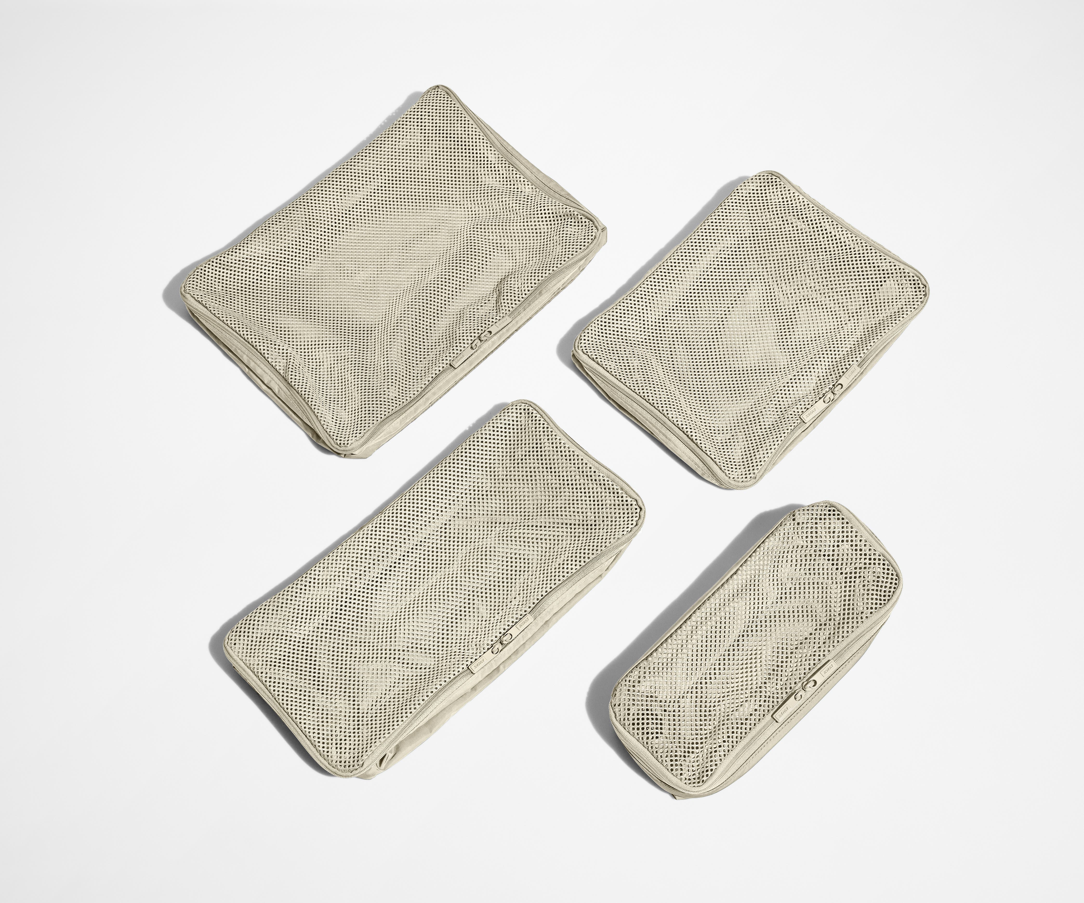 Insider Packing Cubes (Set of 4) in Salt White