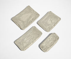 Insider Packing Cubes (Set of 4) in Salt White