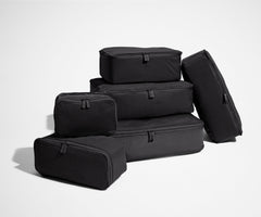 Insider Packing Cubes (Set of 6) in Jet Black