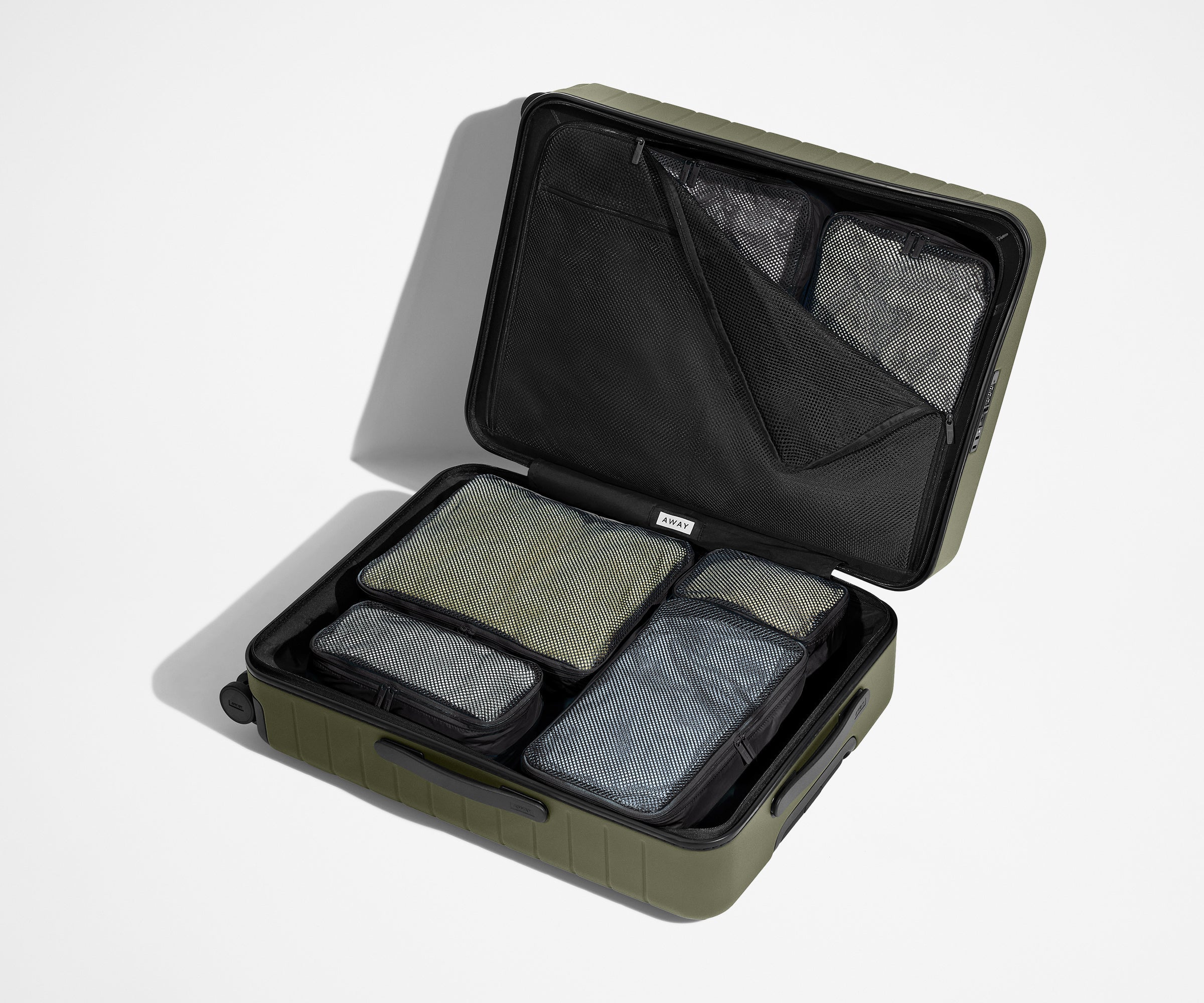 Insider Packing Cubes (Set of 6) in Jet Black