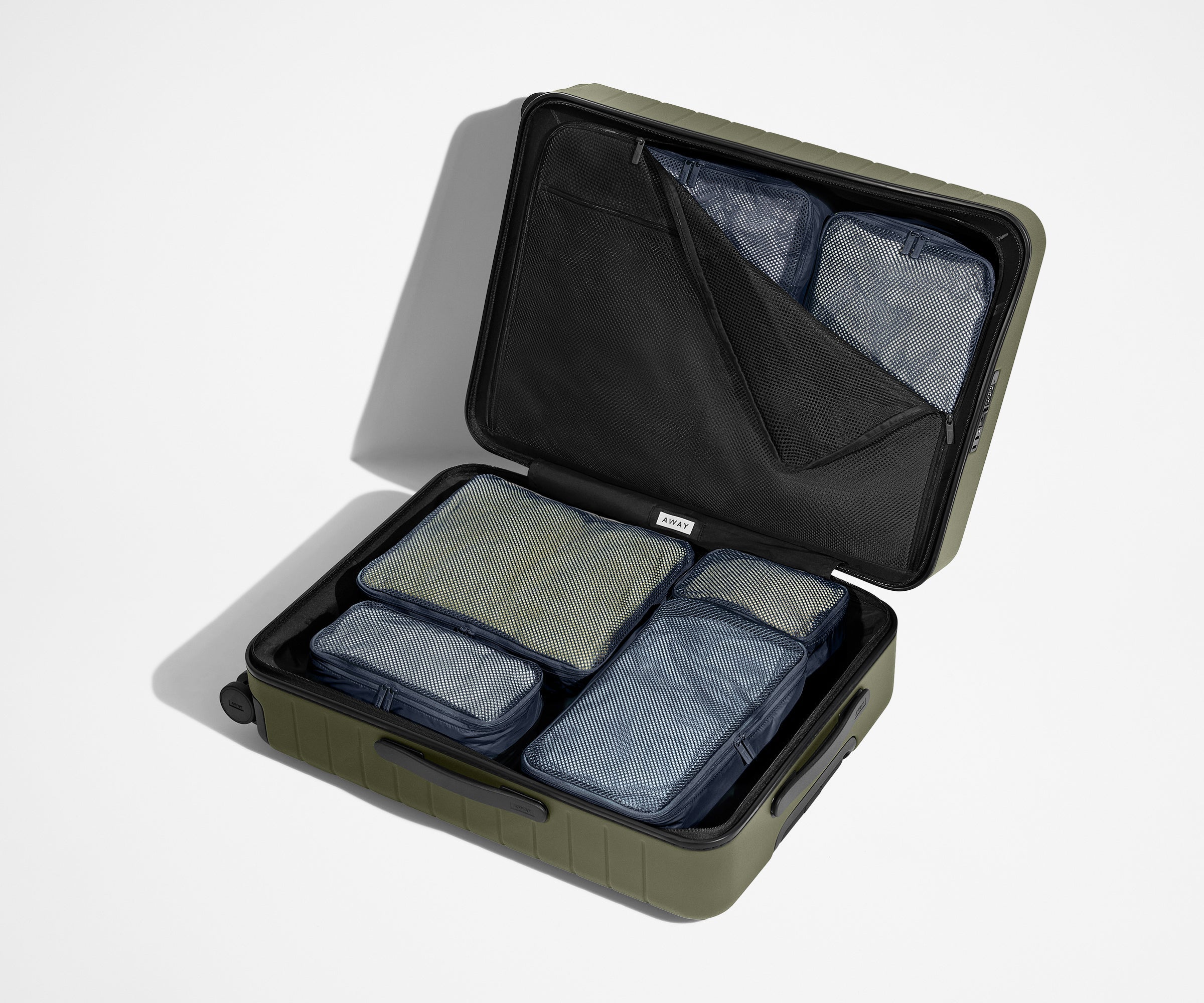 Insider Packing Cubes (Set of 6) in Navy Blue
