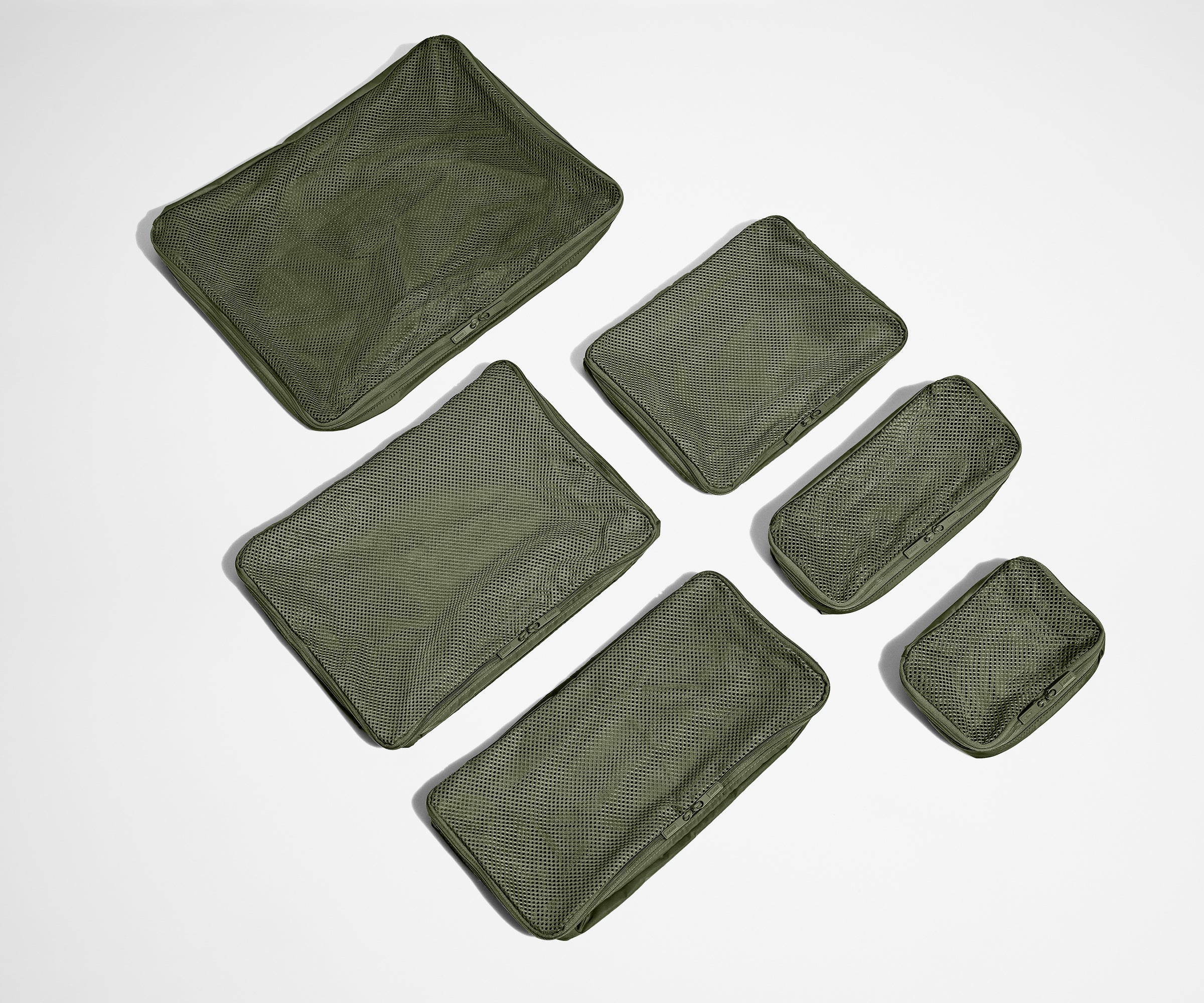 Insider Packing Cubes (Set of 6) in Olive Green