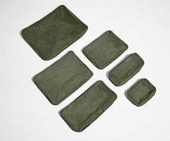 Insider Packing Cubes (Set of 6) in Olive Green