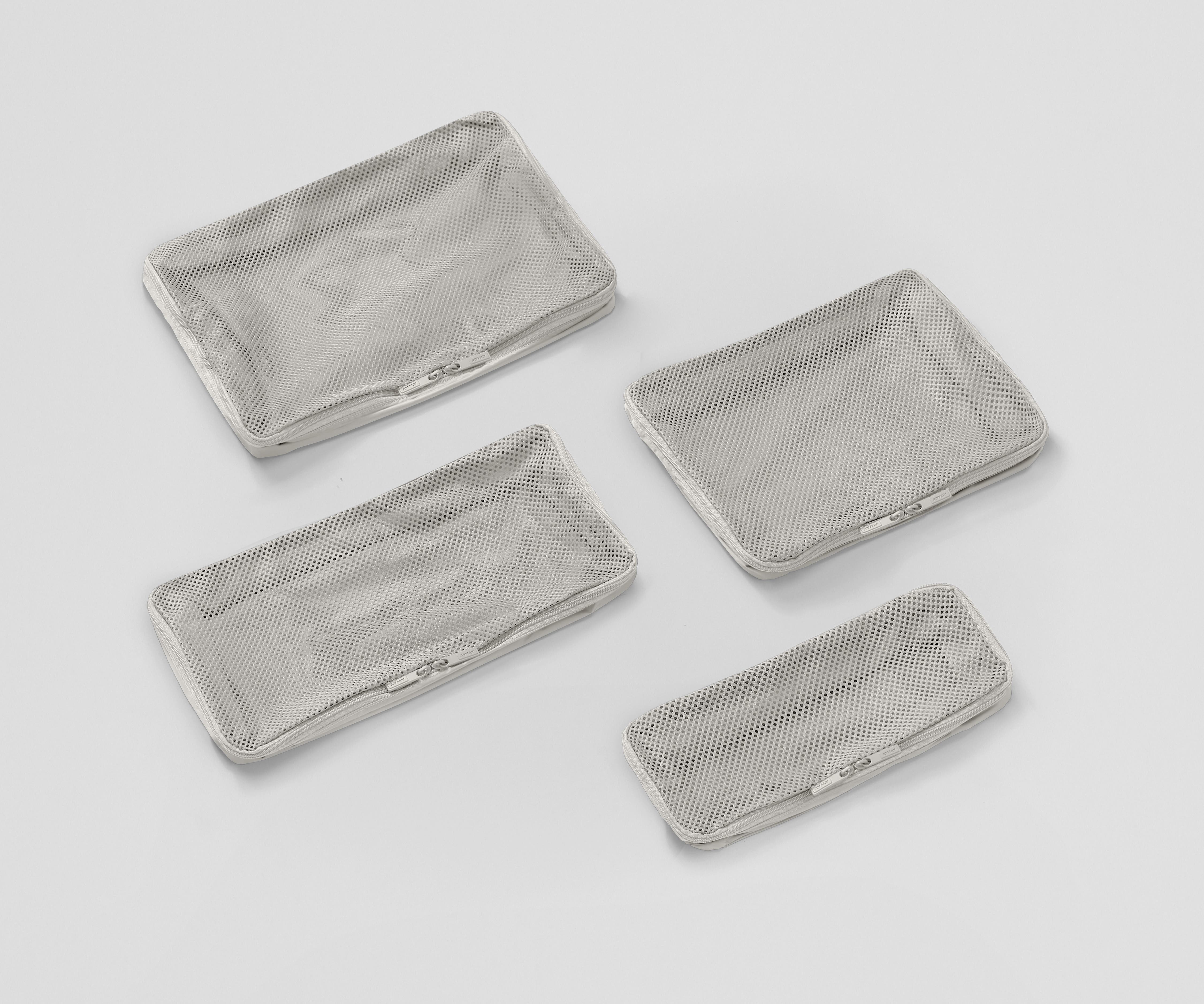 Insider Packing Cubes (Set of 4) in Cloud Gray