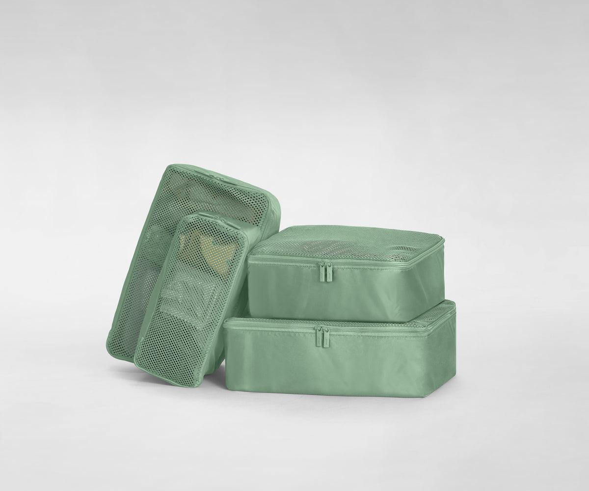 Insider Packing Cubes (Set of 4) in Sea Green