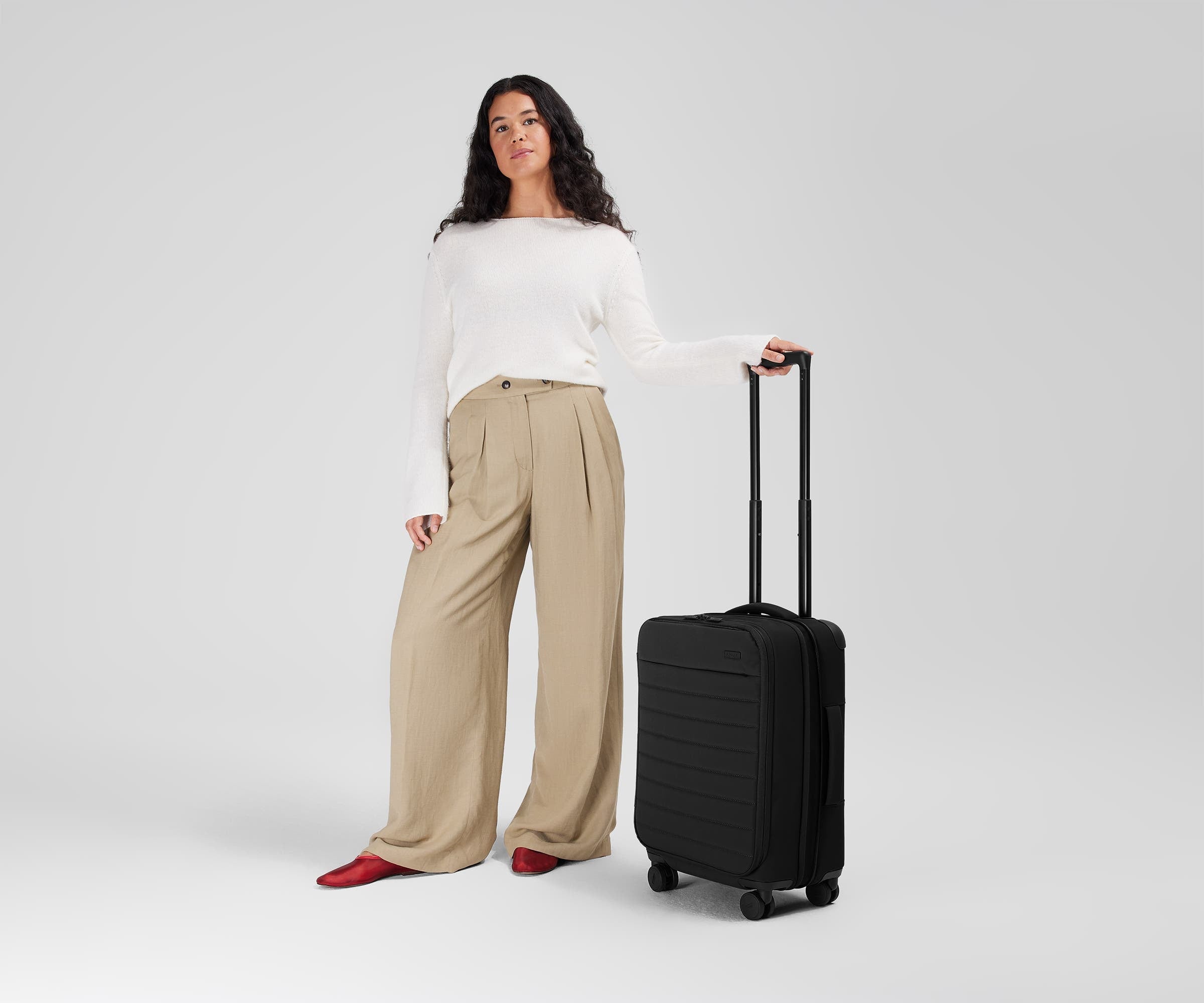Softside Carry-On in Jet Black
