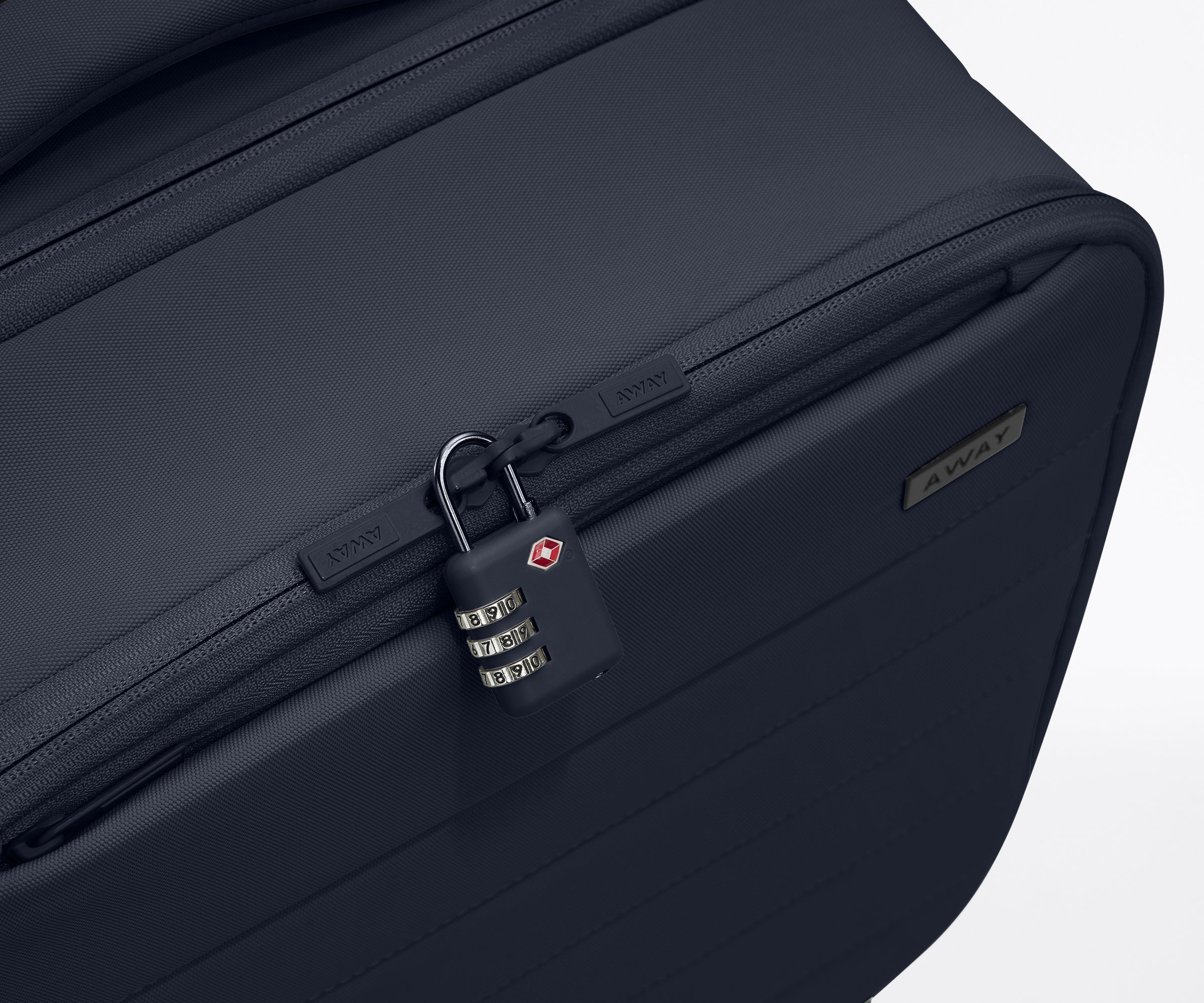 Softside Compact Carry-On in Navy Blue