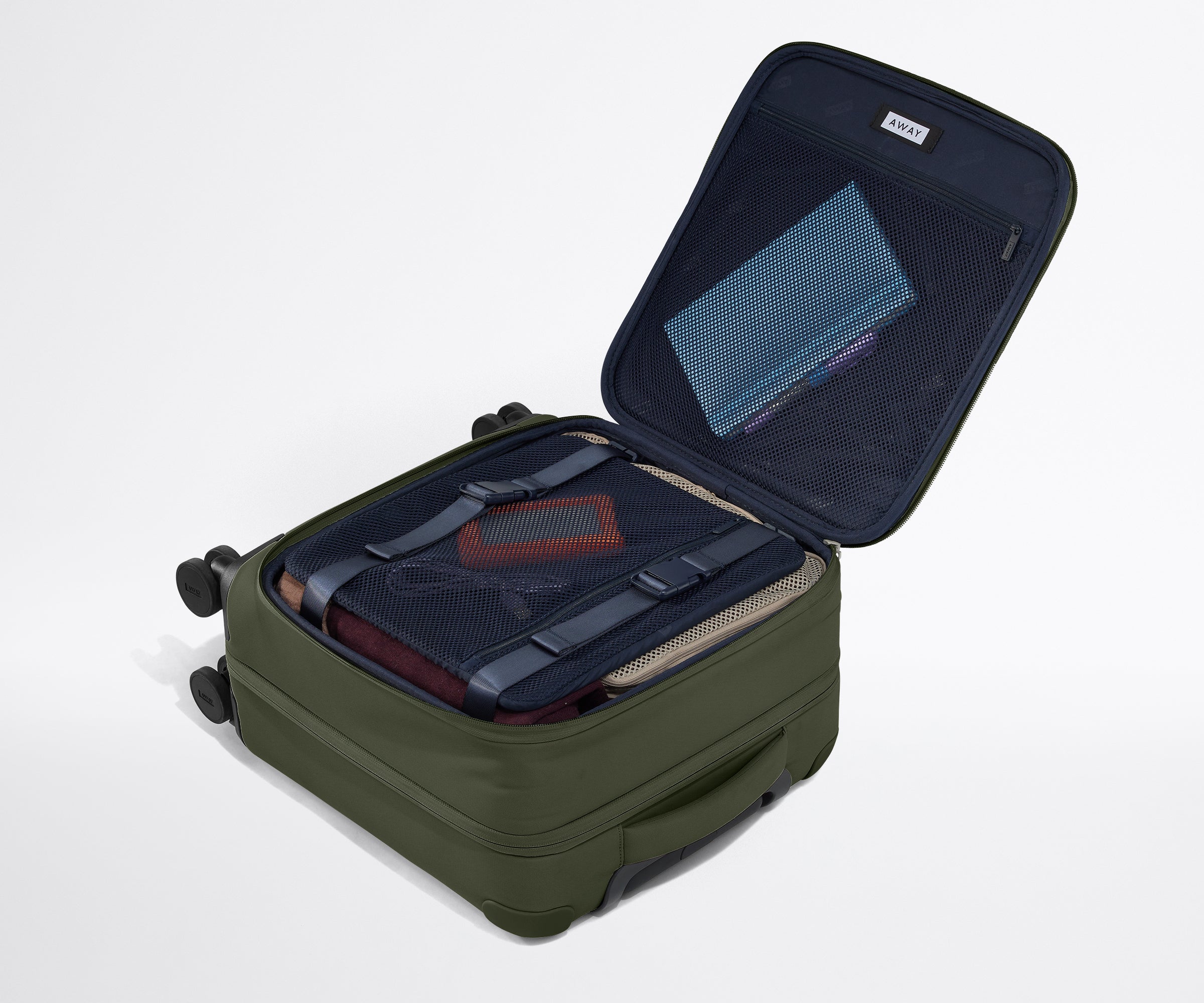 Softside Compact Carry-On in Olive Green