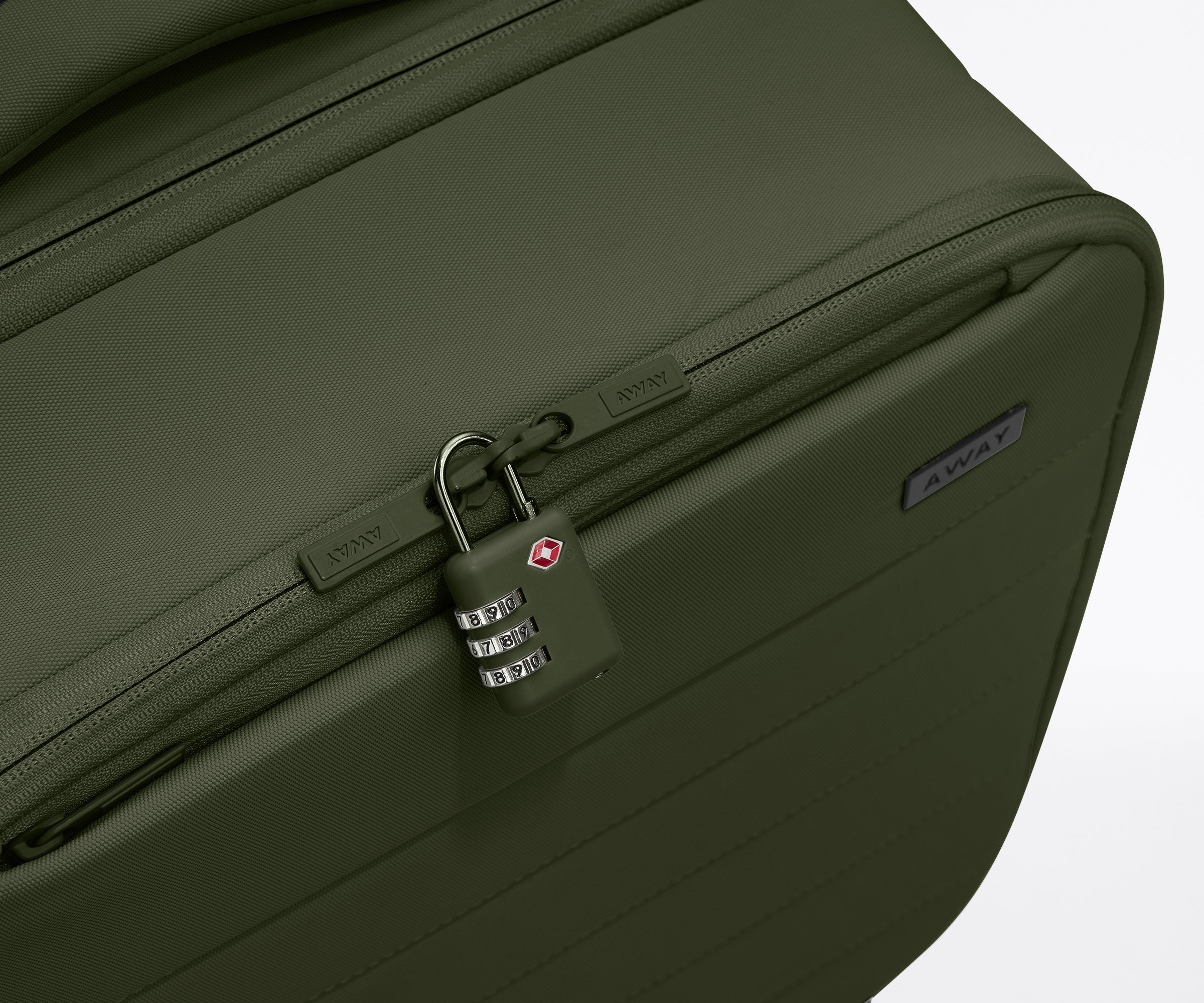 Softside Compact Carry-On in Olive Green