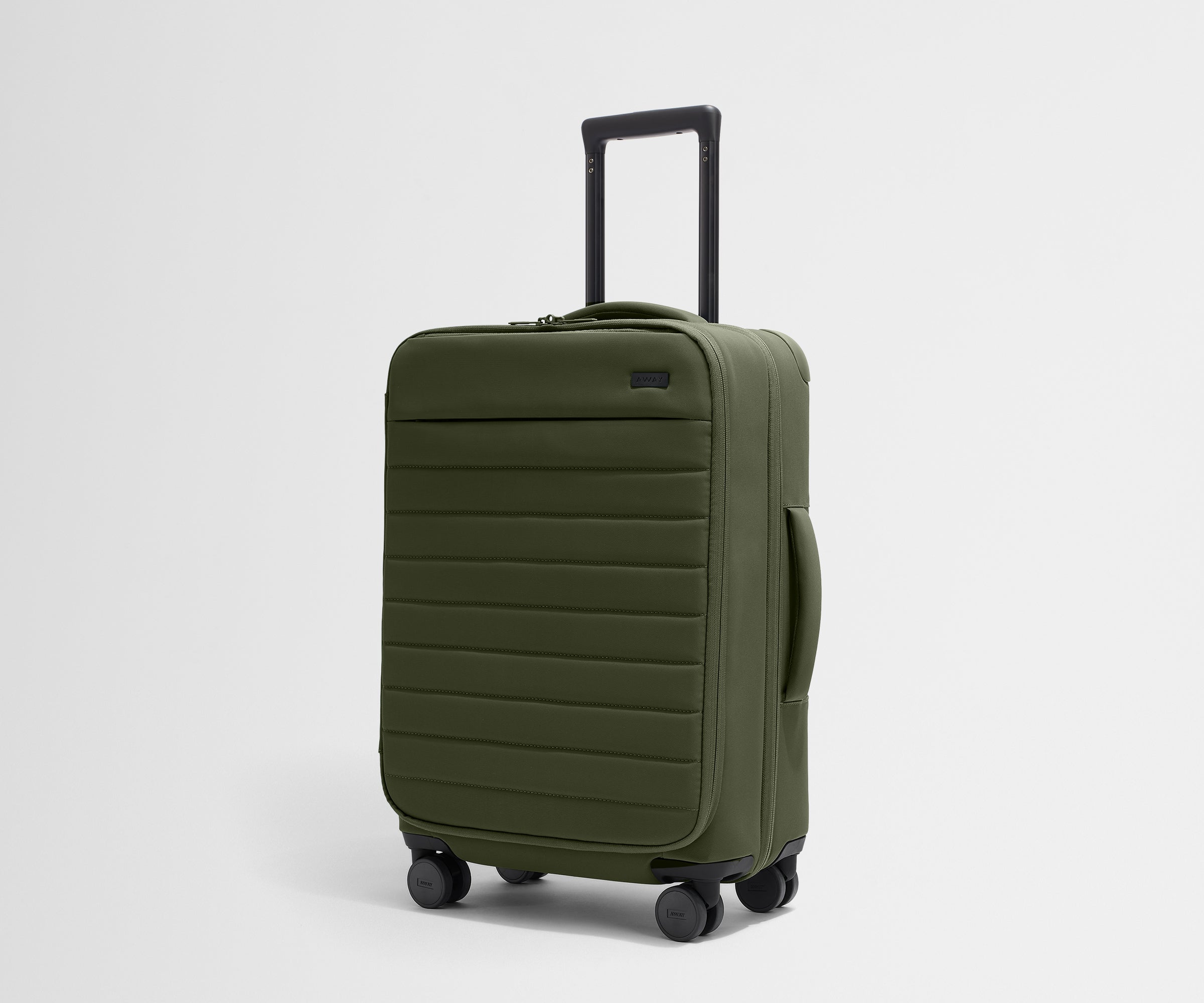 Softside Bigger Carry-On in Olive Green