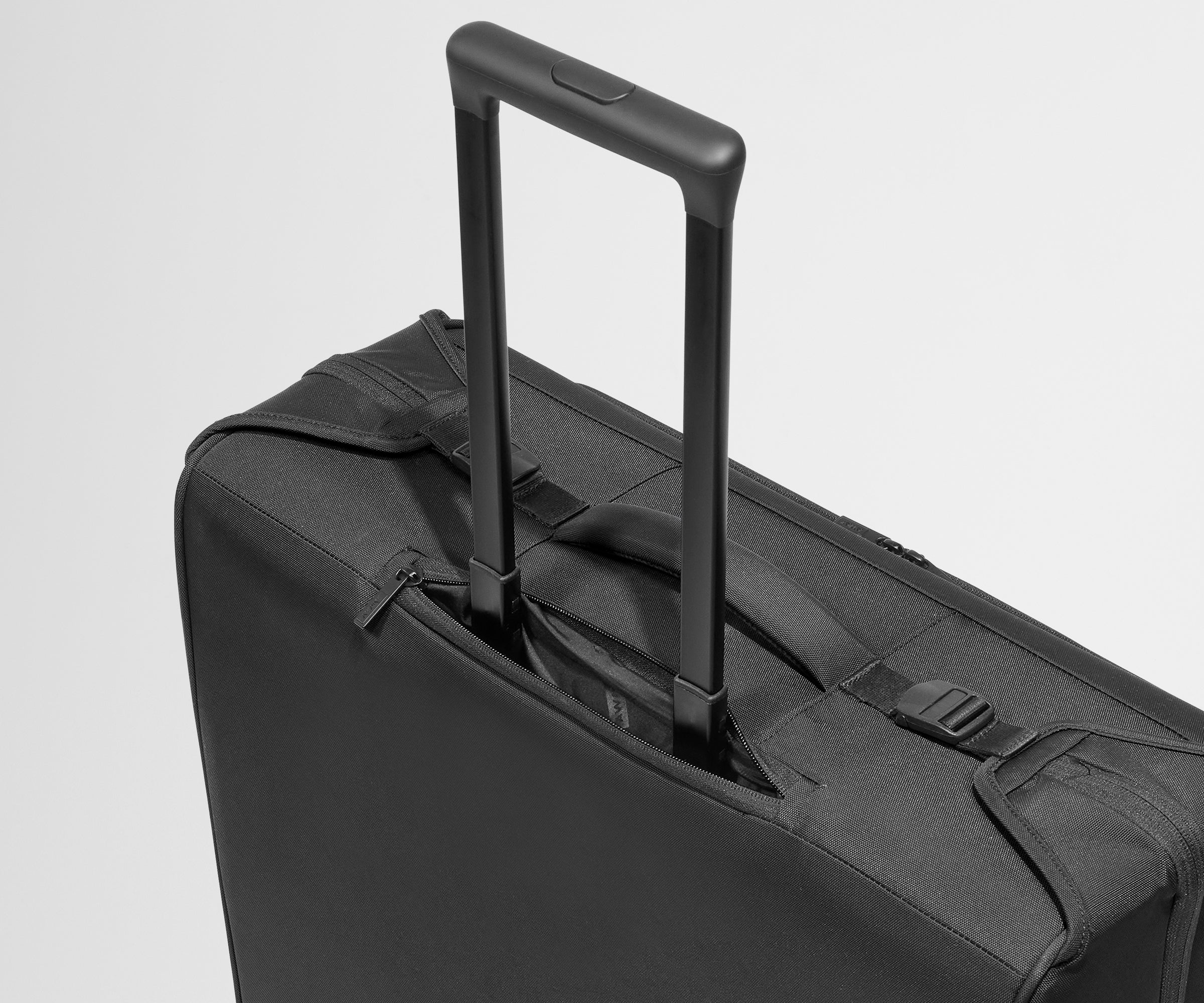 Softside Garment Roller in Jet Black