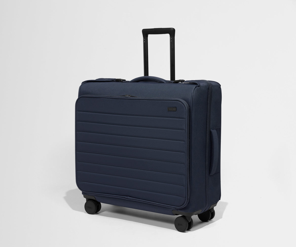 Softside Garment Roller in Navy Blue