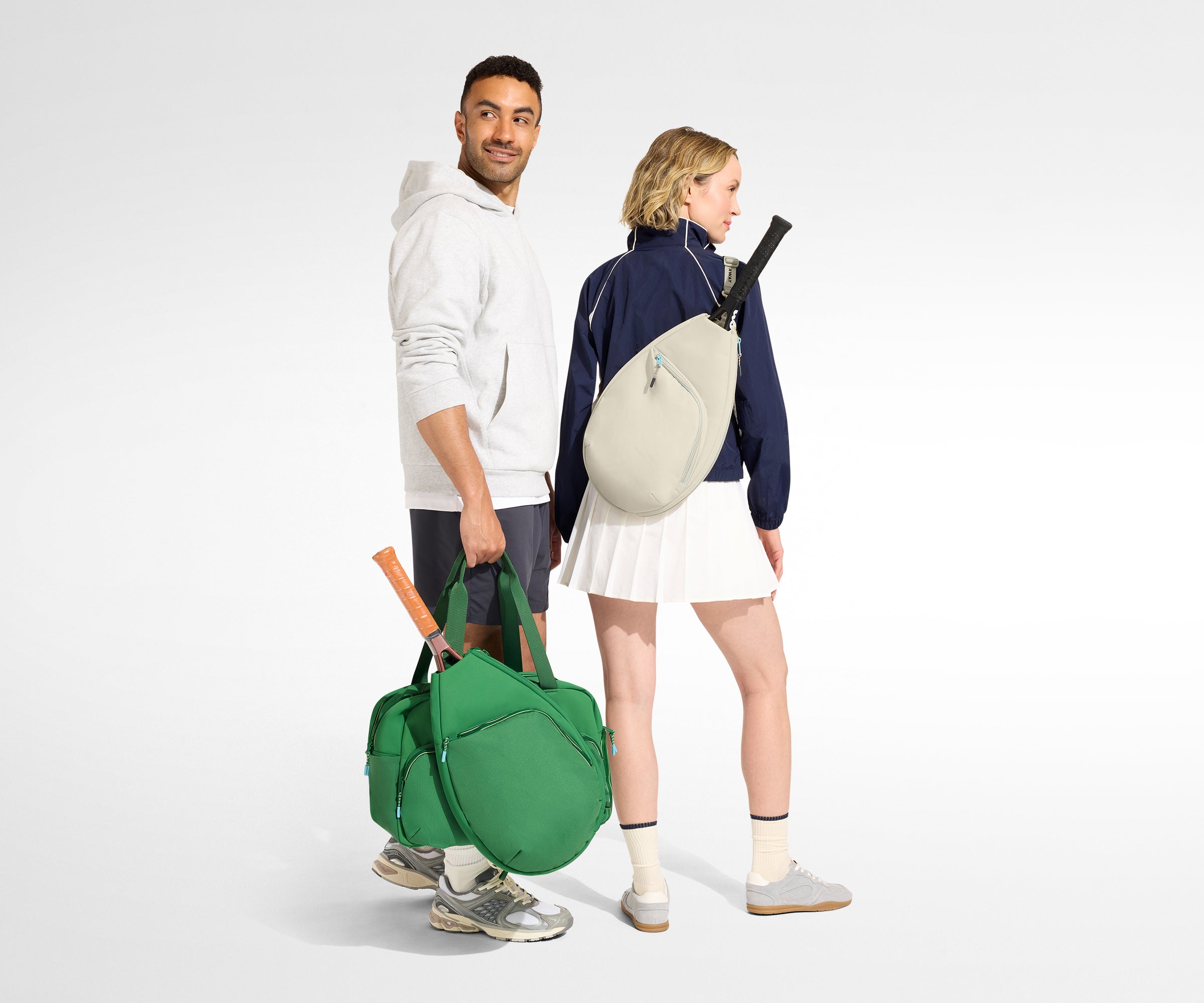 Racket Bag in Clubhouse Green