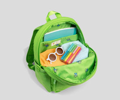 Kids Backpack in Alien Green
