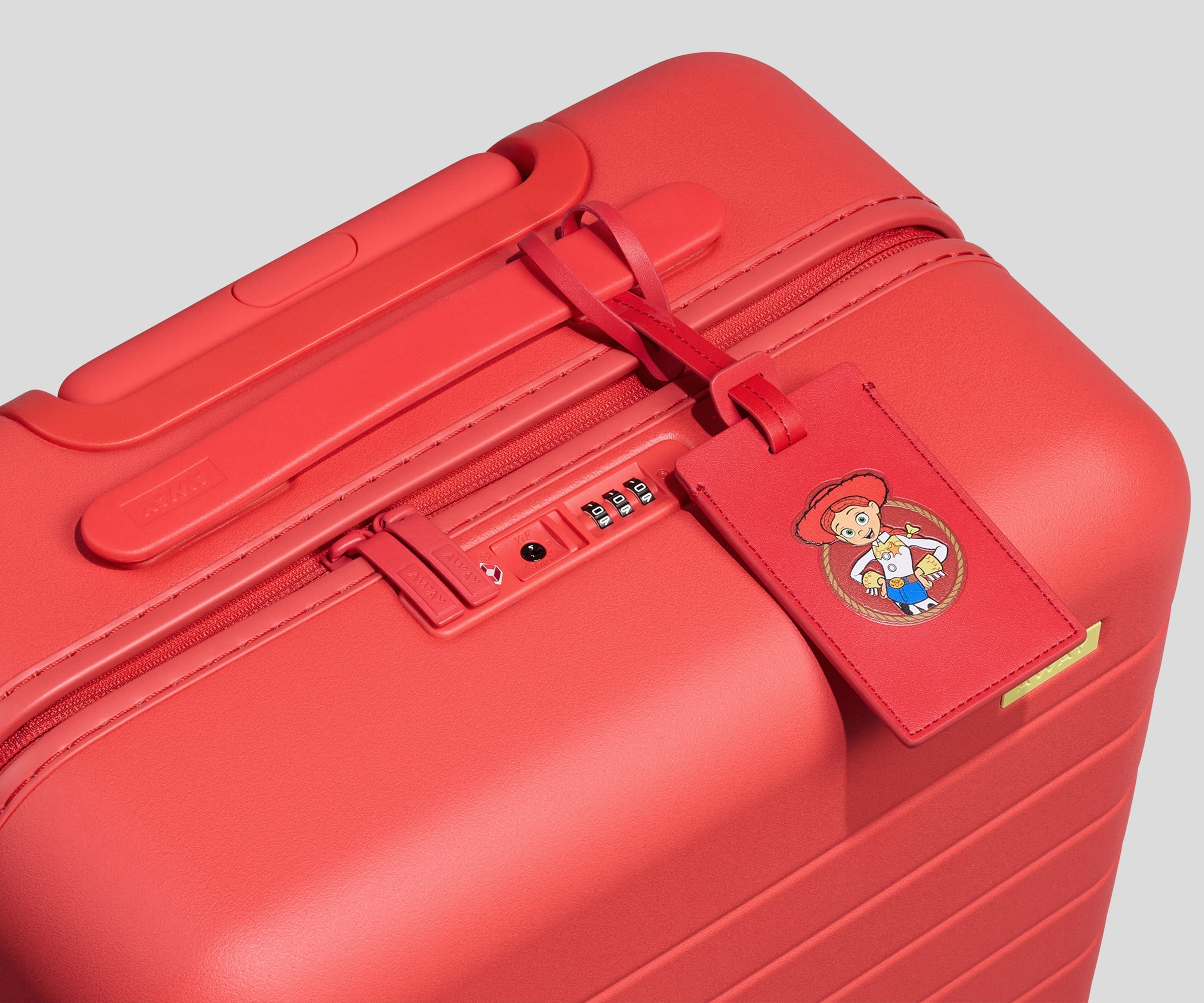 The Bigger Carry-On in Jessie Red