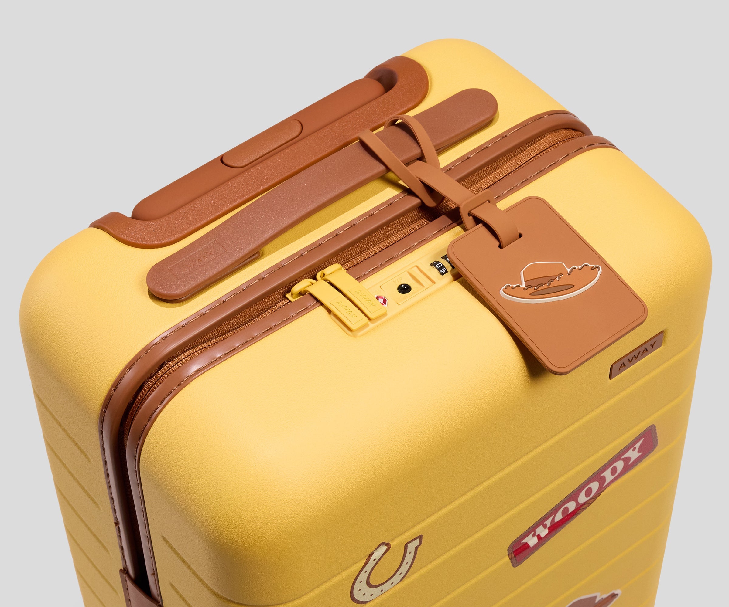 The Kids Carry-On in Woody Yellow