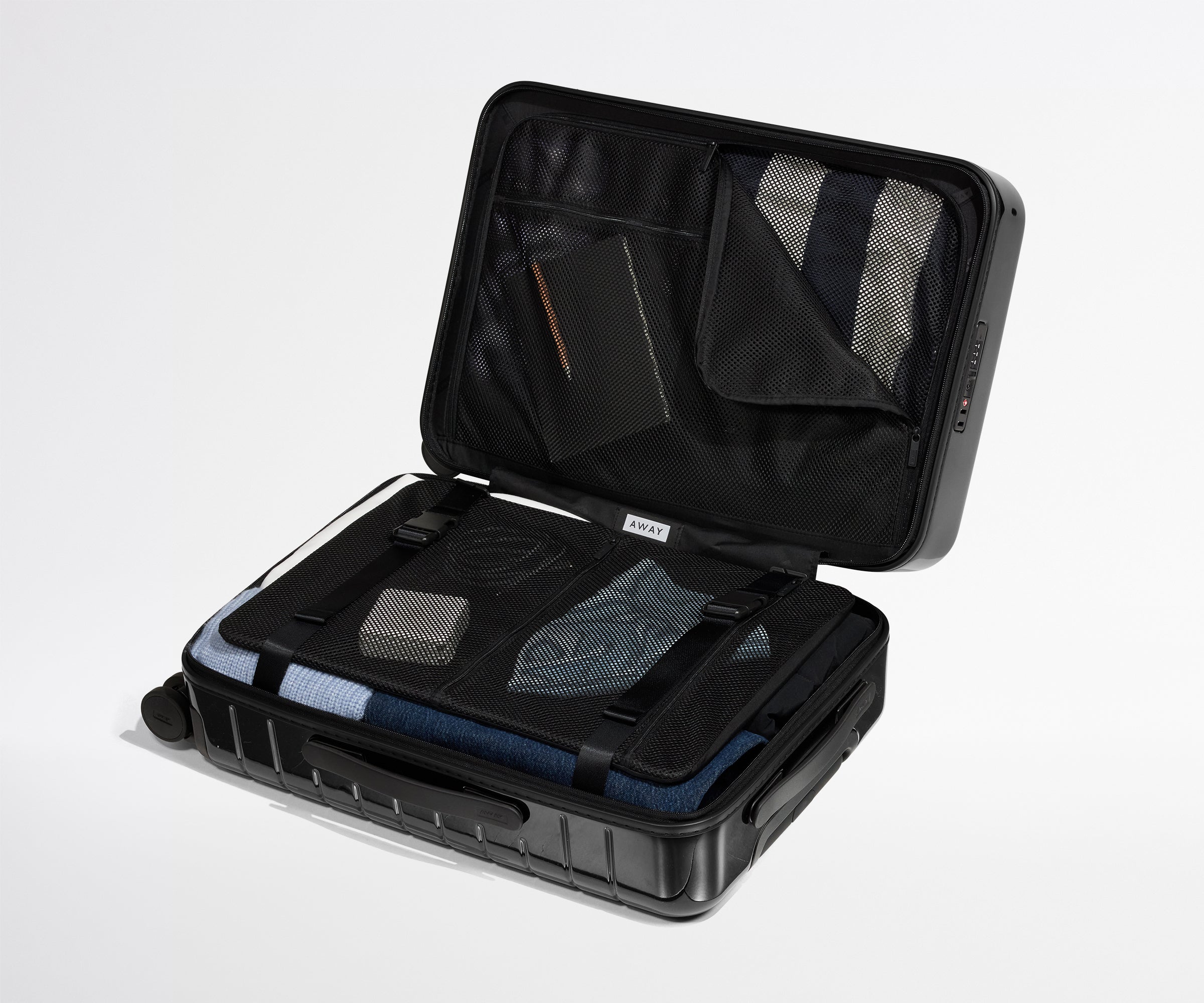 The Bigger Carry-On in Black Tie