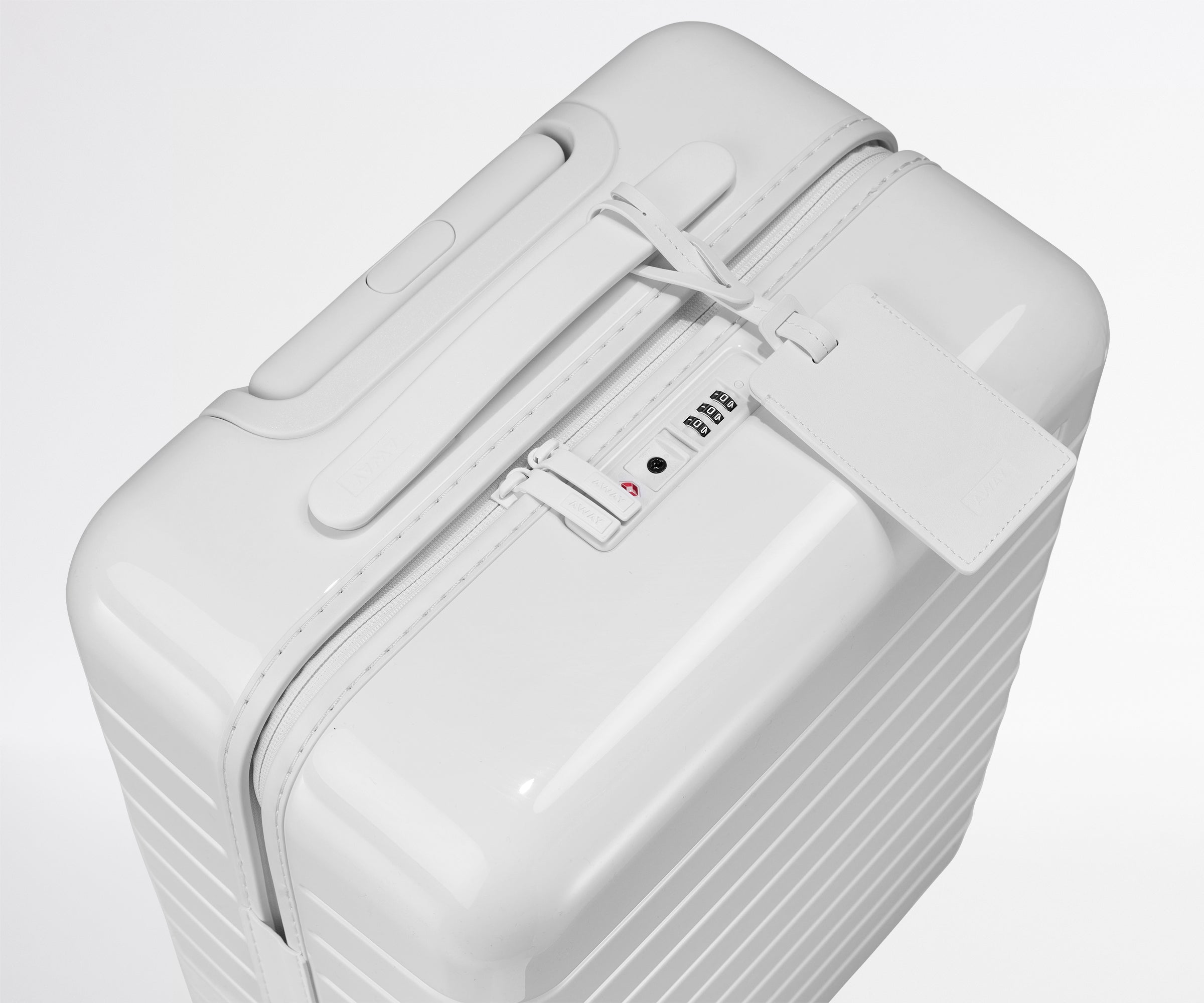 The Bigger Carry-On in Pearl White